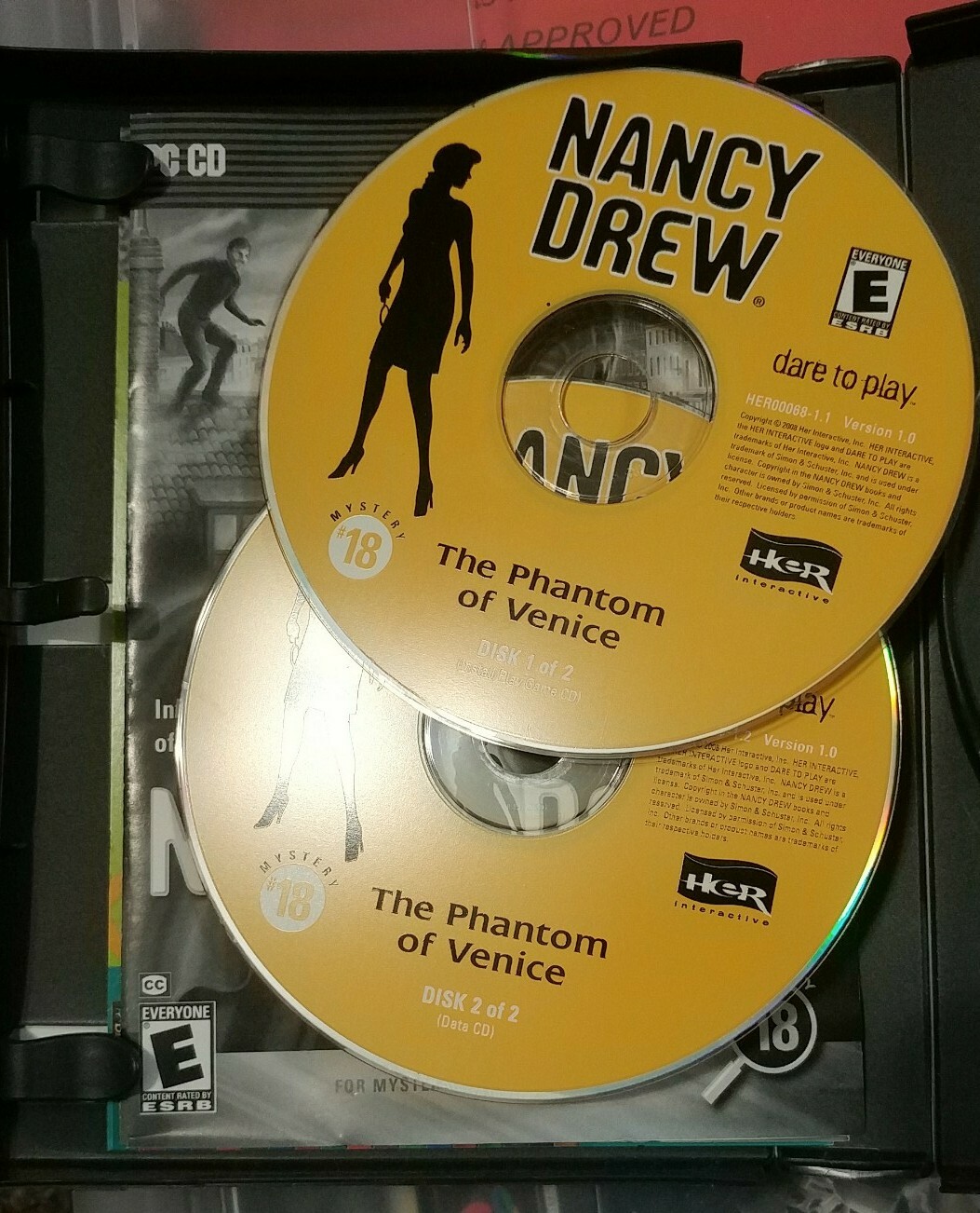 The Phantom of Venice-Nancy Drew Mysteries #18-PC CD ROM Game-HER interactive