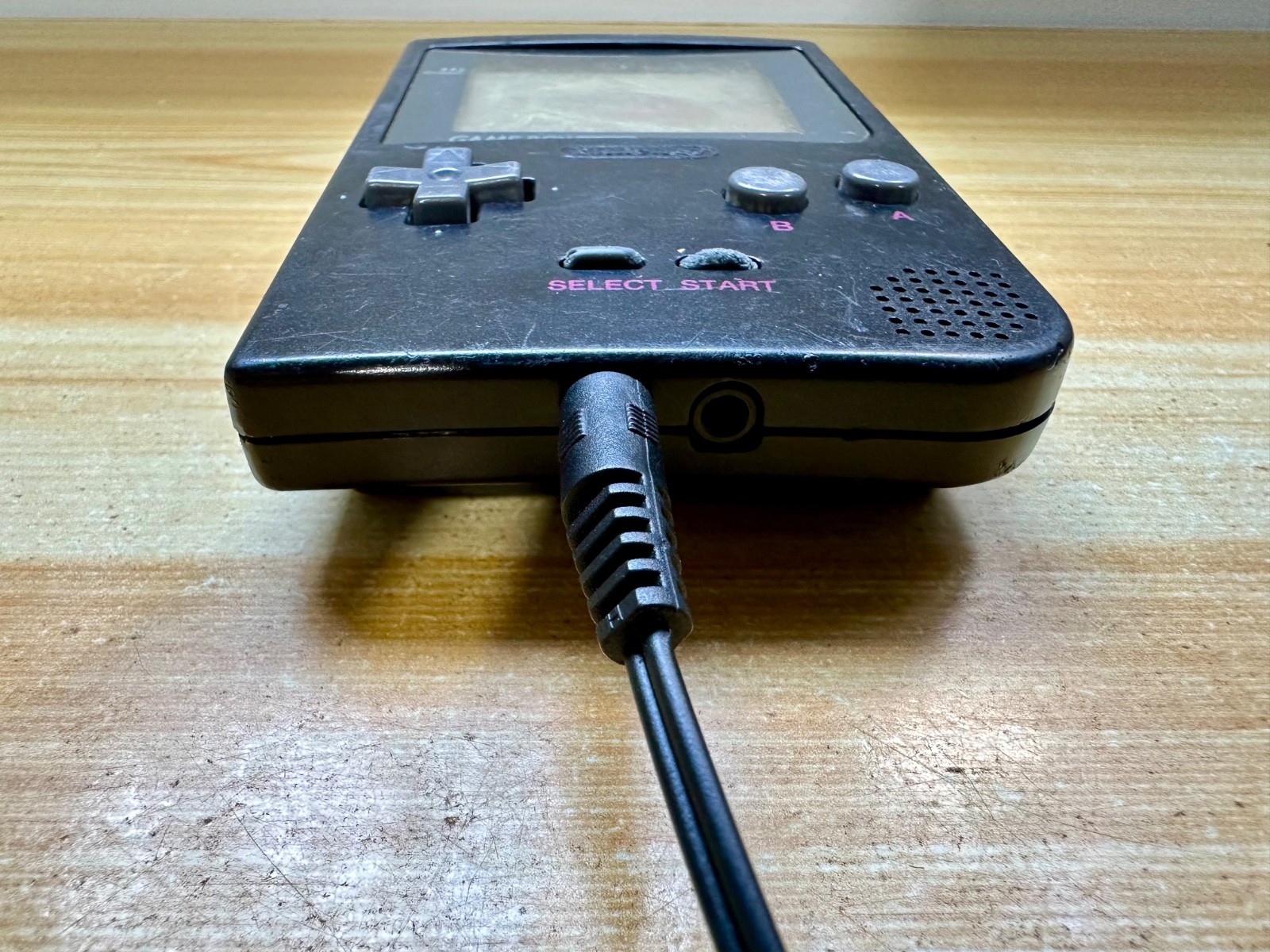 Nintendo Gameboy Pocket MGB001 Onyx Black Handheld Console – Parts or Repair