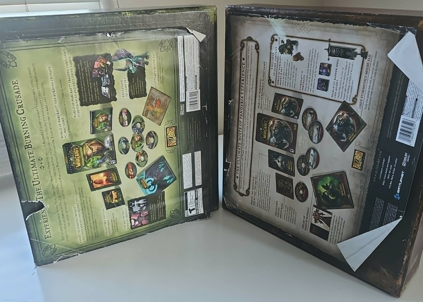 World of Warcraft: Burning Crusade & Mists of Pandaria Collector’s Edition