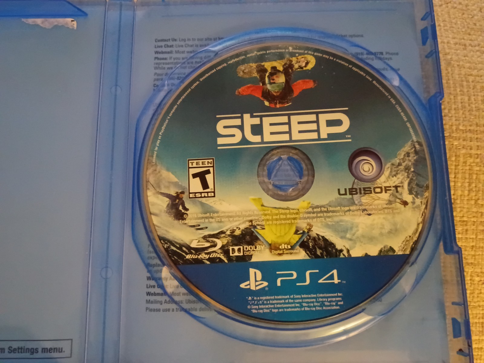 Steep: Gold Edition (Sony PlayStation 4, 2016) Game