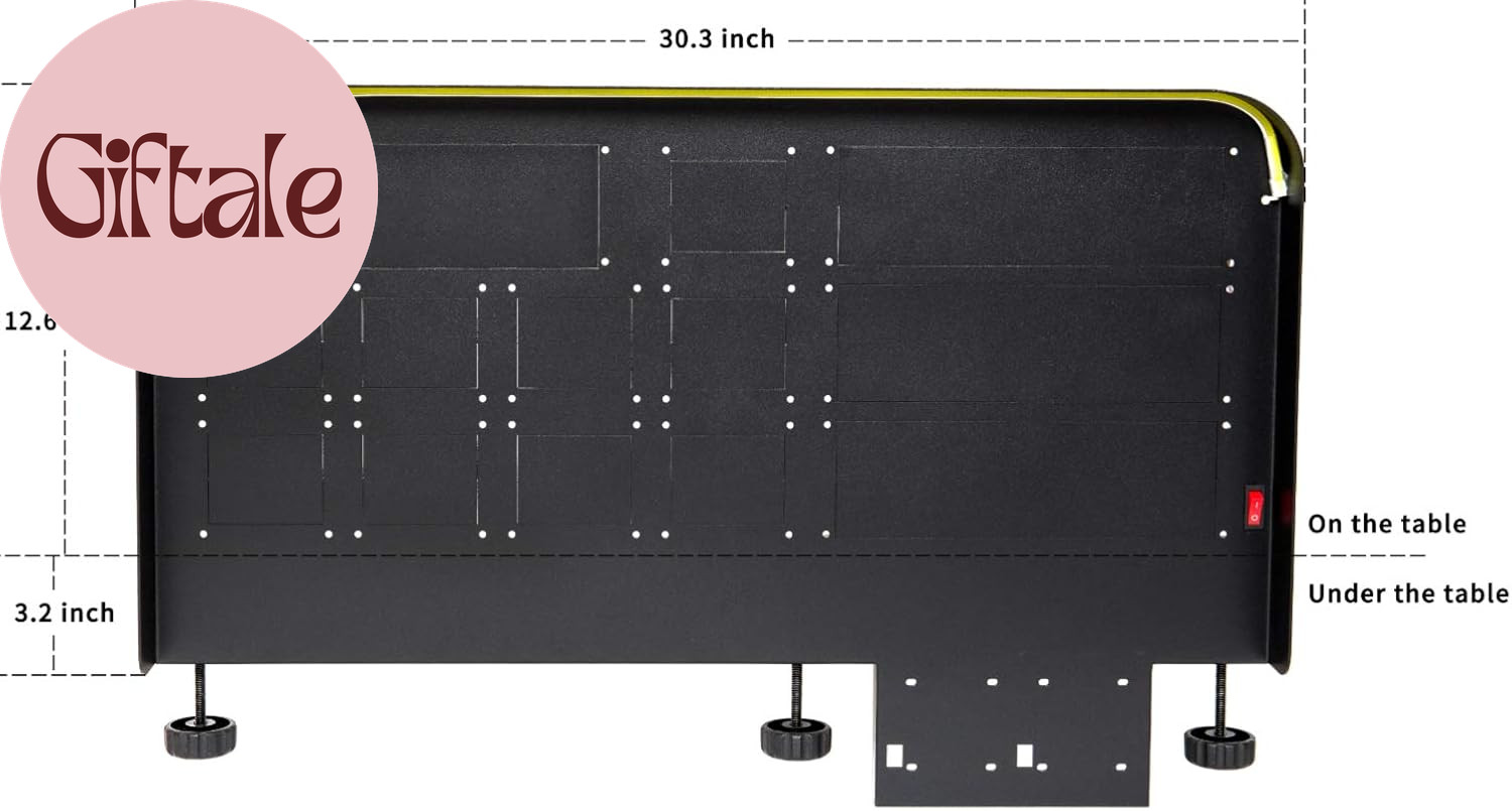 Meza Flight Simulator Cockpit Panel Kit for Logitech Honeycomb Yokes
