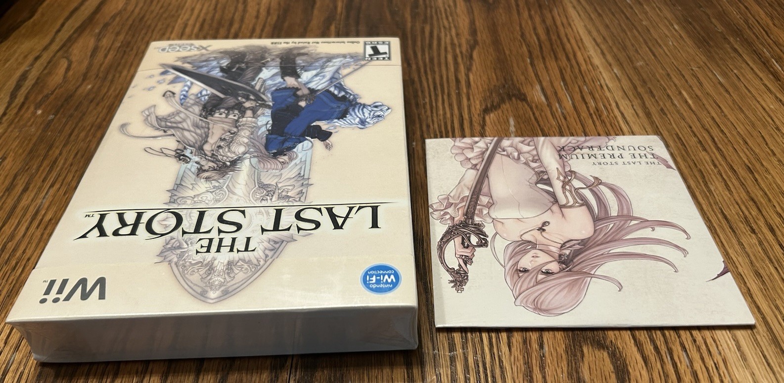 The Last Story Wii Big Box Limited Edition With CD New/Sealed