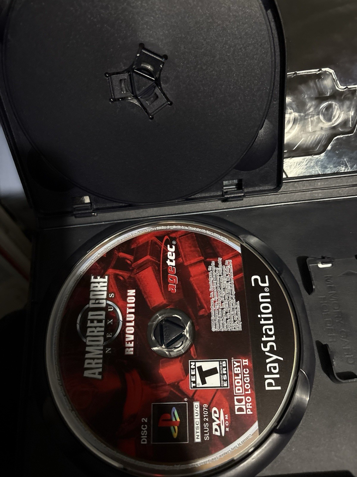 Armored Core Nexus CIB Sony PlayStation 2 PS2 Complete 2 Disc Set Manual Tested