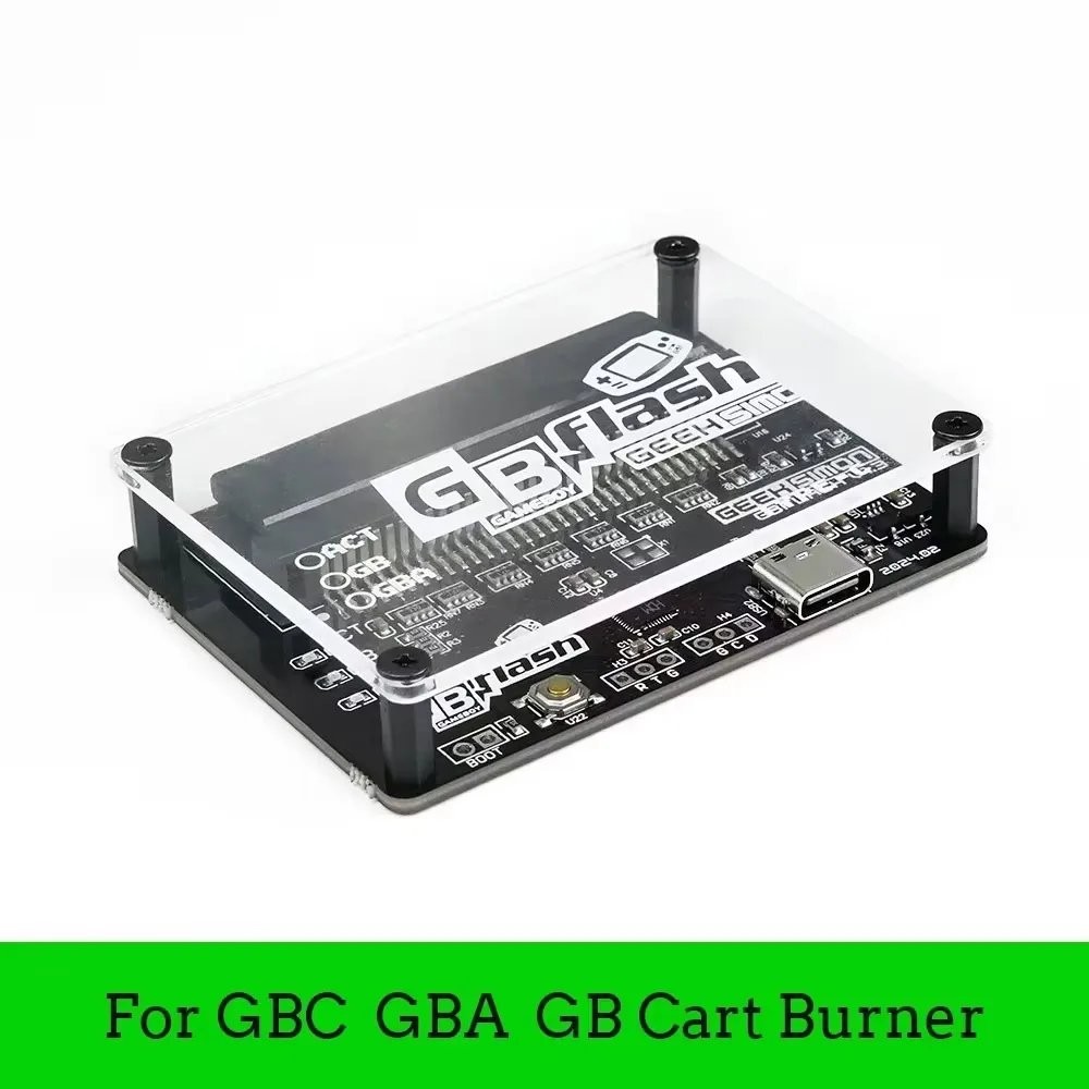 GBFlash Game Card Burner For Game Boy GBA GBC Backup ROMs Saves Reader Flasher
