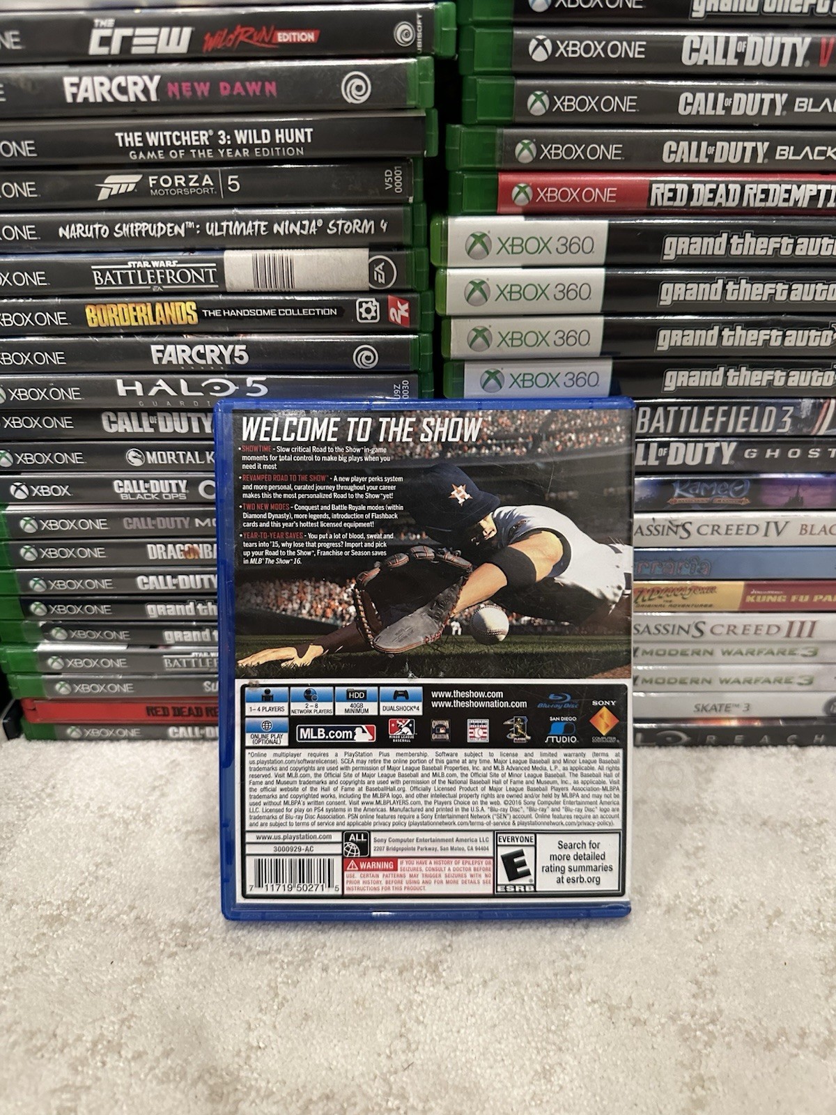 MLB: The Show 16 (Sony Playstation 4, PS4) Tested