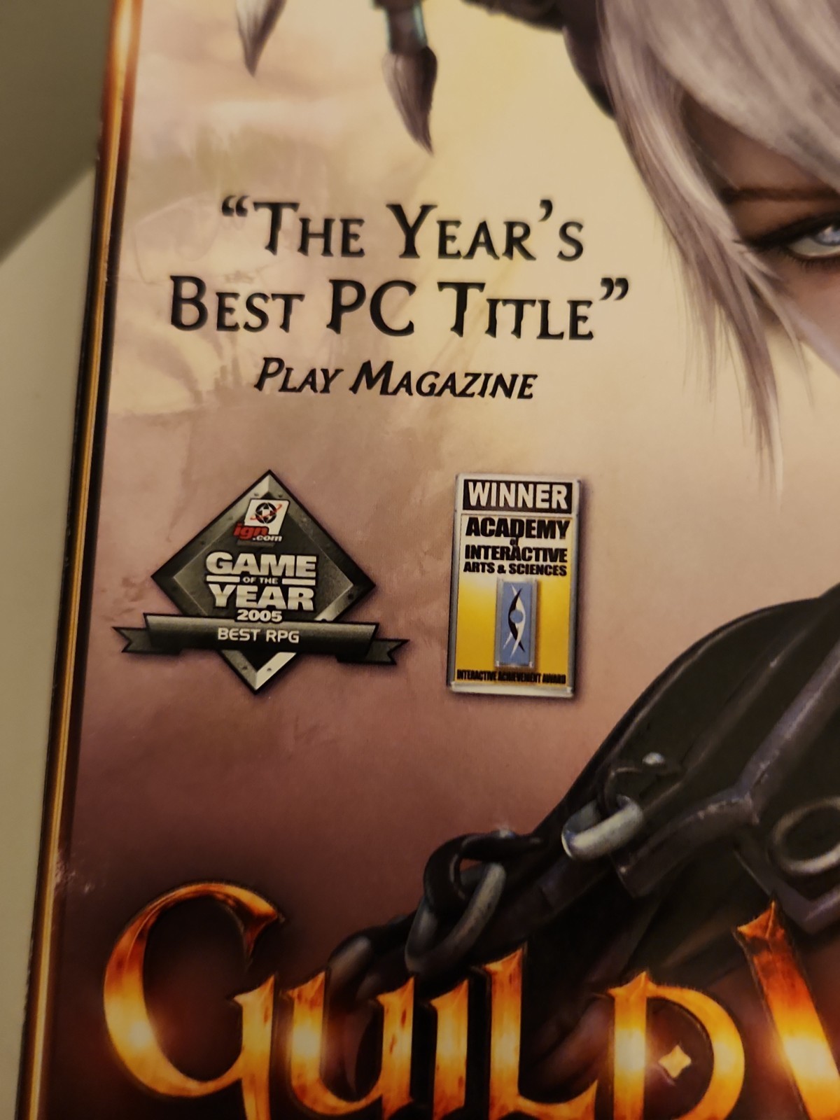 VTG – GUILD WARS – GAME OF THE YEAR EDITION – PC Game W/Manual & 2 Discs – CIB
