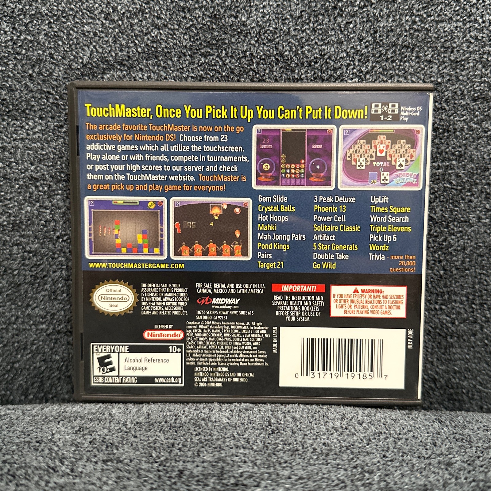 Touchmaster – Nintendo DS – CIB – Tested