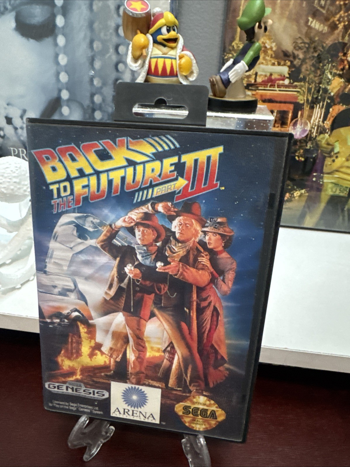 Back to the Future Part III (Sega Genesis) ~CIB COMPLETE!! ~ 1990 *RARE* Sega 3