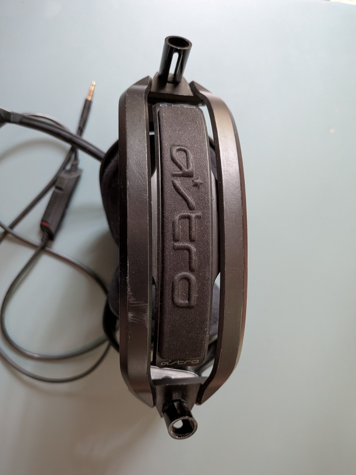 Astro A40 Black Gaming Headset 3.5mm Jack Boom Mic Adjustable Headband Over-Ear