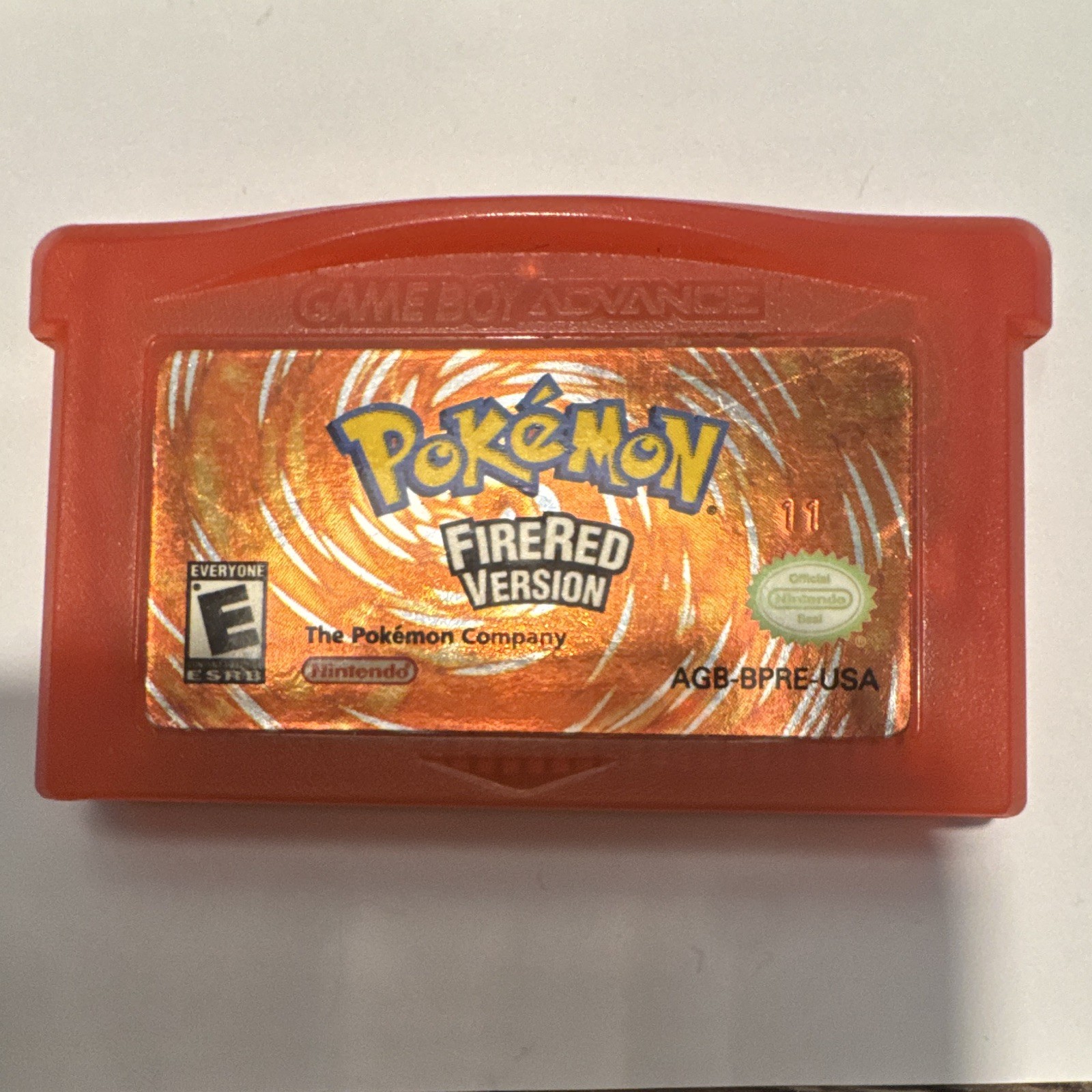 Pokémon Fire Red Version Game Boy Advance GBA Authentic TESTED!