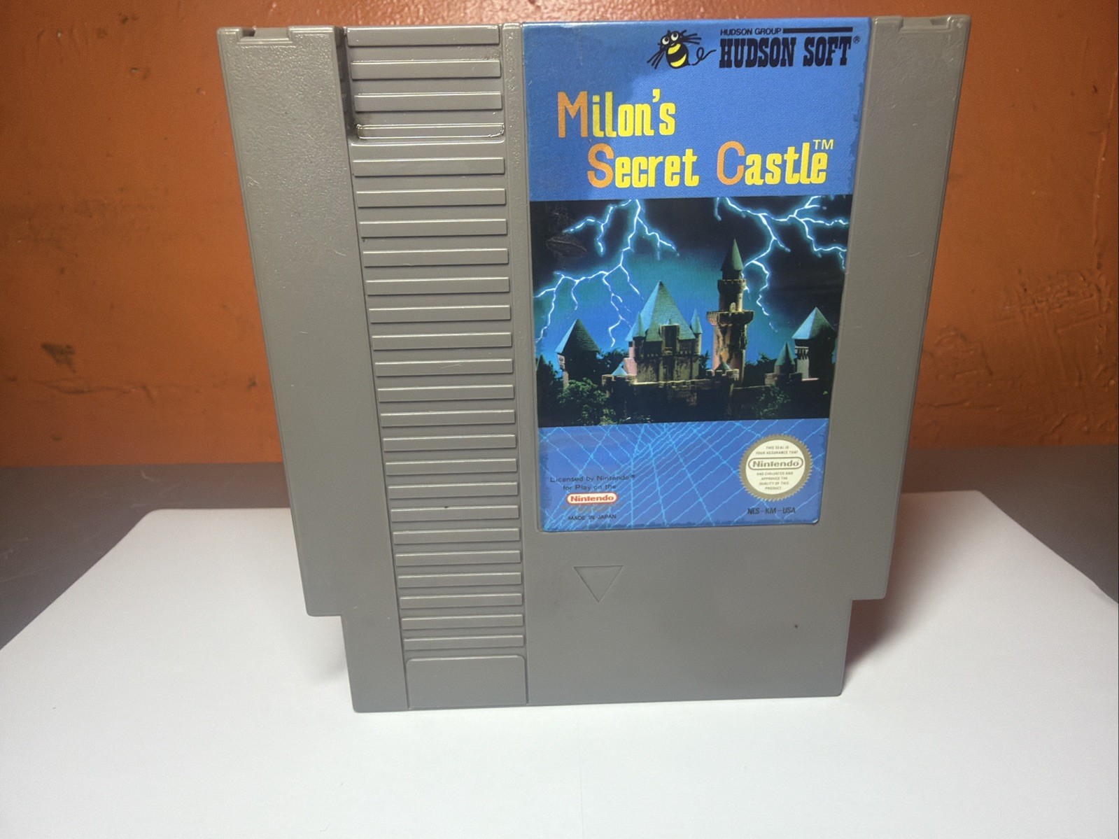 Milon’s Secret Castle (NES Nintendo Entertainment System, 1988) WORKING