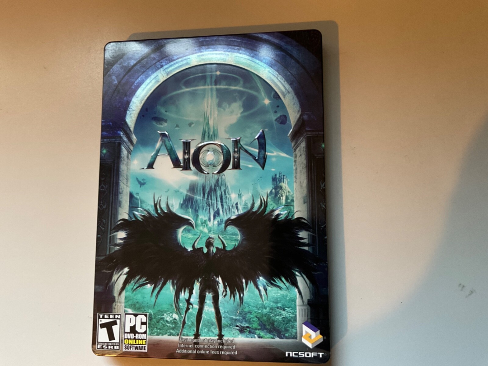 AION /PC DCD-ROM ONLINE SOFTWARE STEEL BOOK