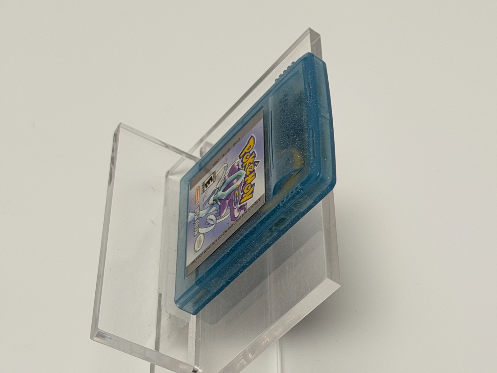 Pokemon Crystal Version (Nintendo Game Boy Color) Complete in se{ies ERROR Box