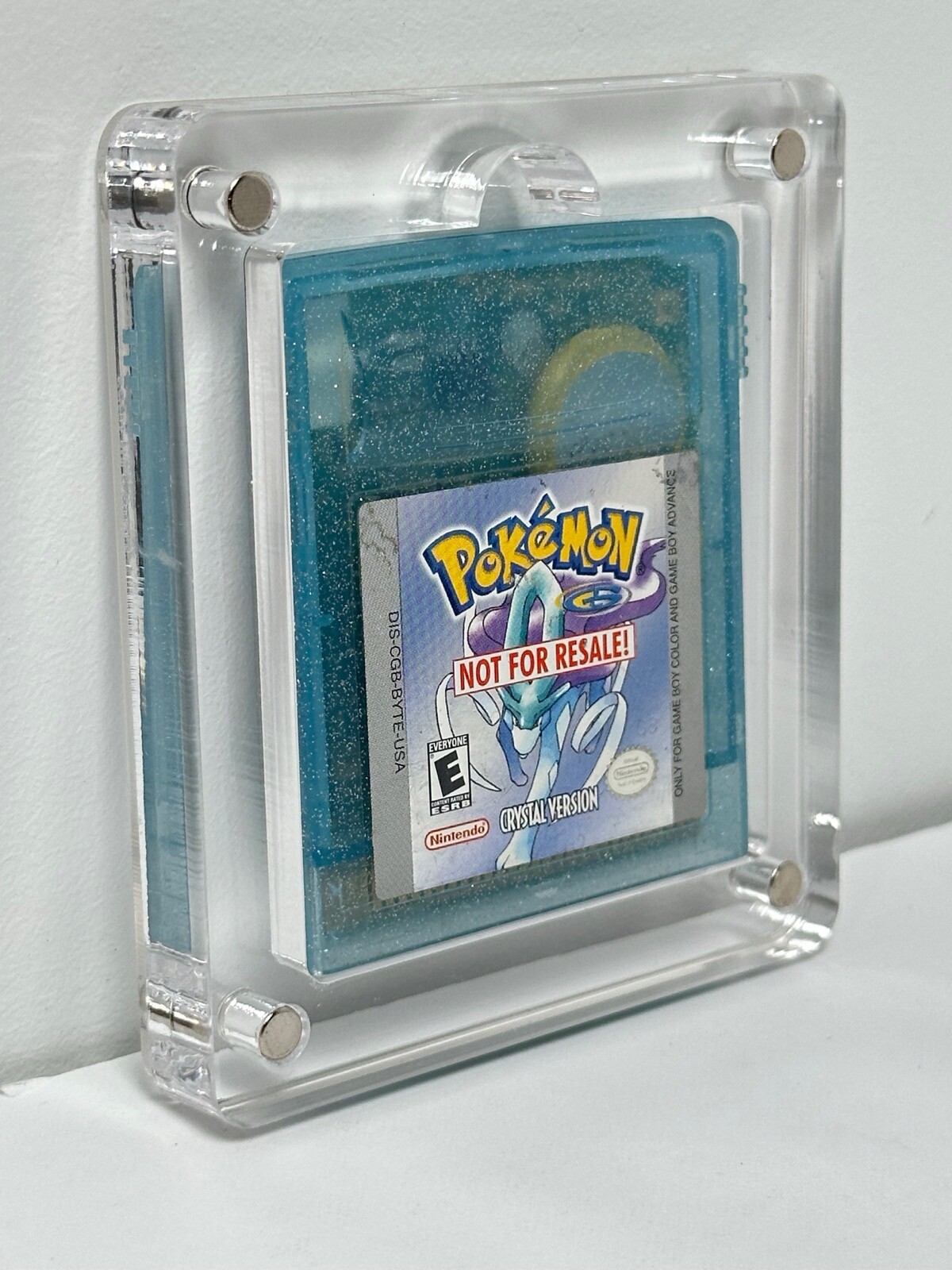RARE Pokemon Crystal Version (Game Boy Color, 2001) “Not for Resale” Edition NFR