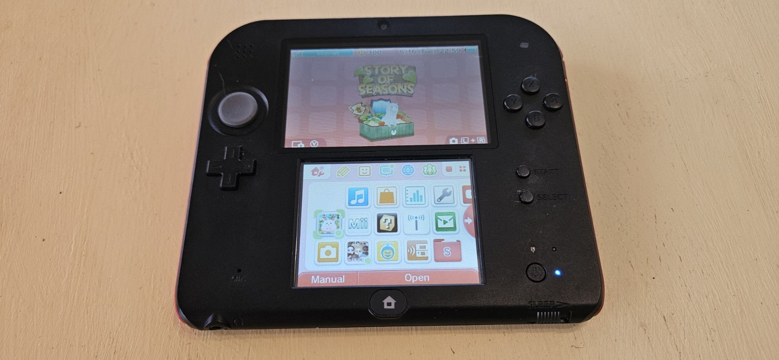Nintendo 2DS/3DS, Very Good. 3.75hr run-time, Story of Seasons game, card n cord