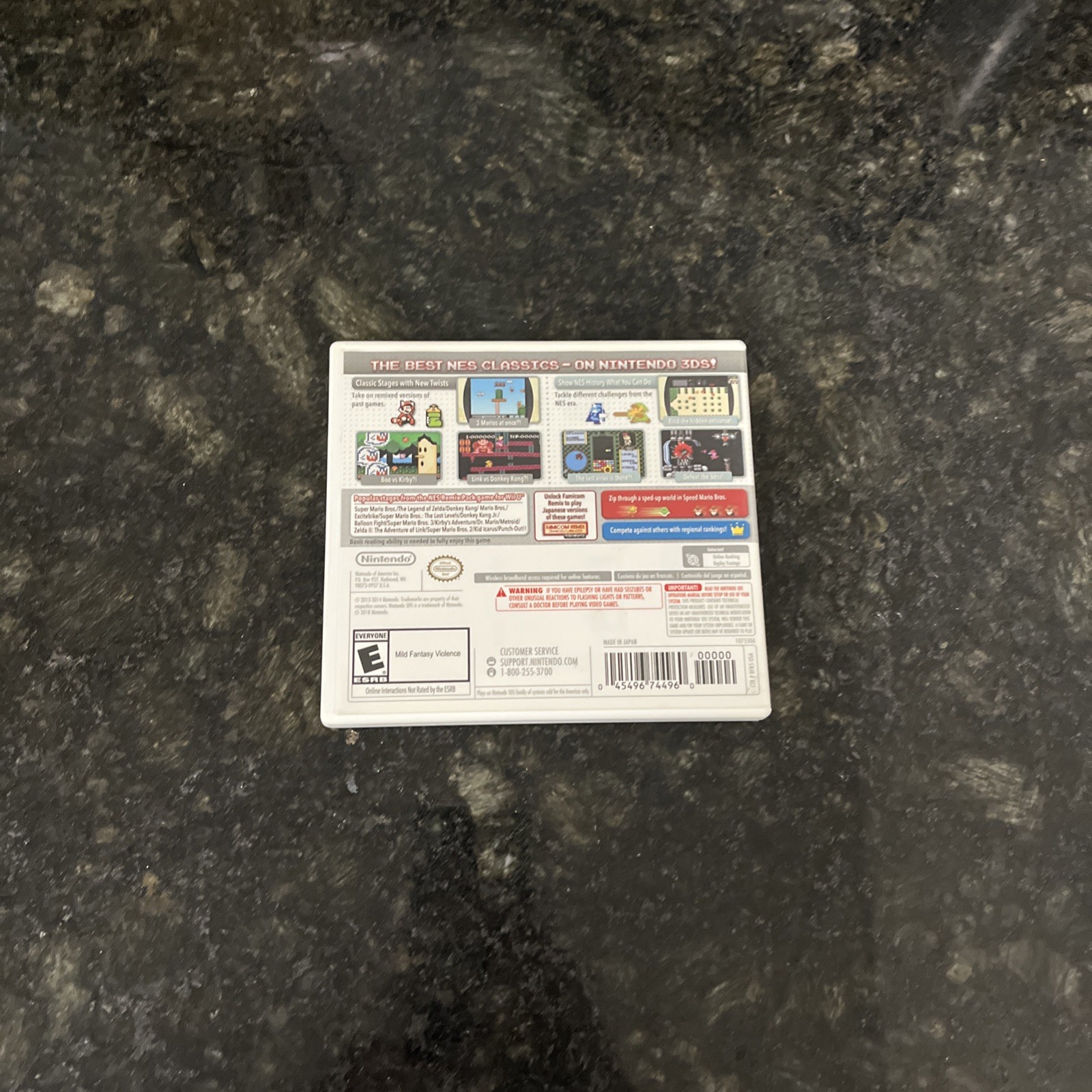 Ultimate NES Remix Nintendo 3DS Complete – AUTHENTIC – Tested – Working