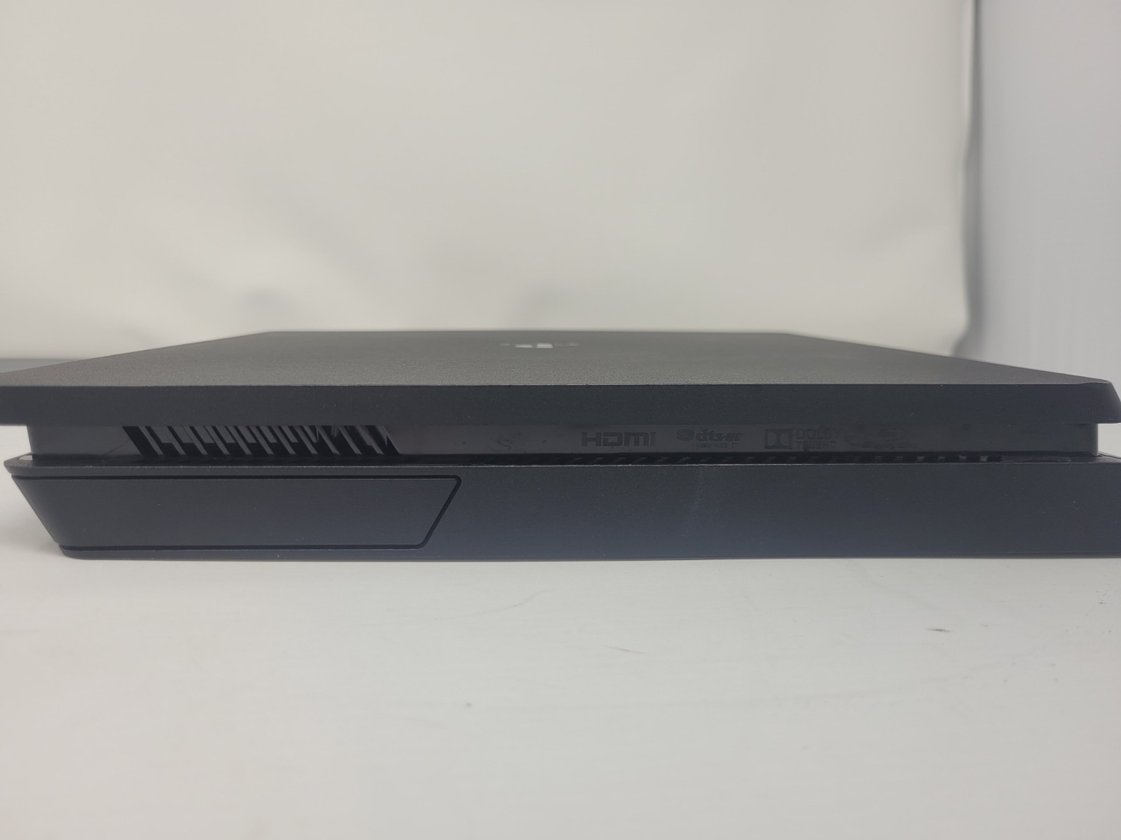 Sony PlayStation 4 Slim Original Black Works With Red Controller And 5 Games