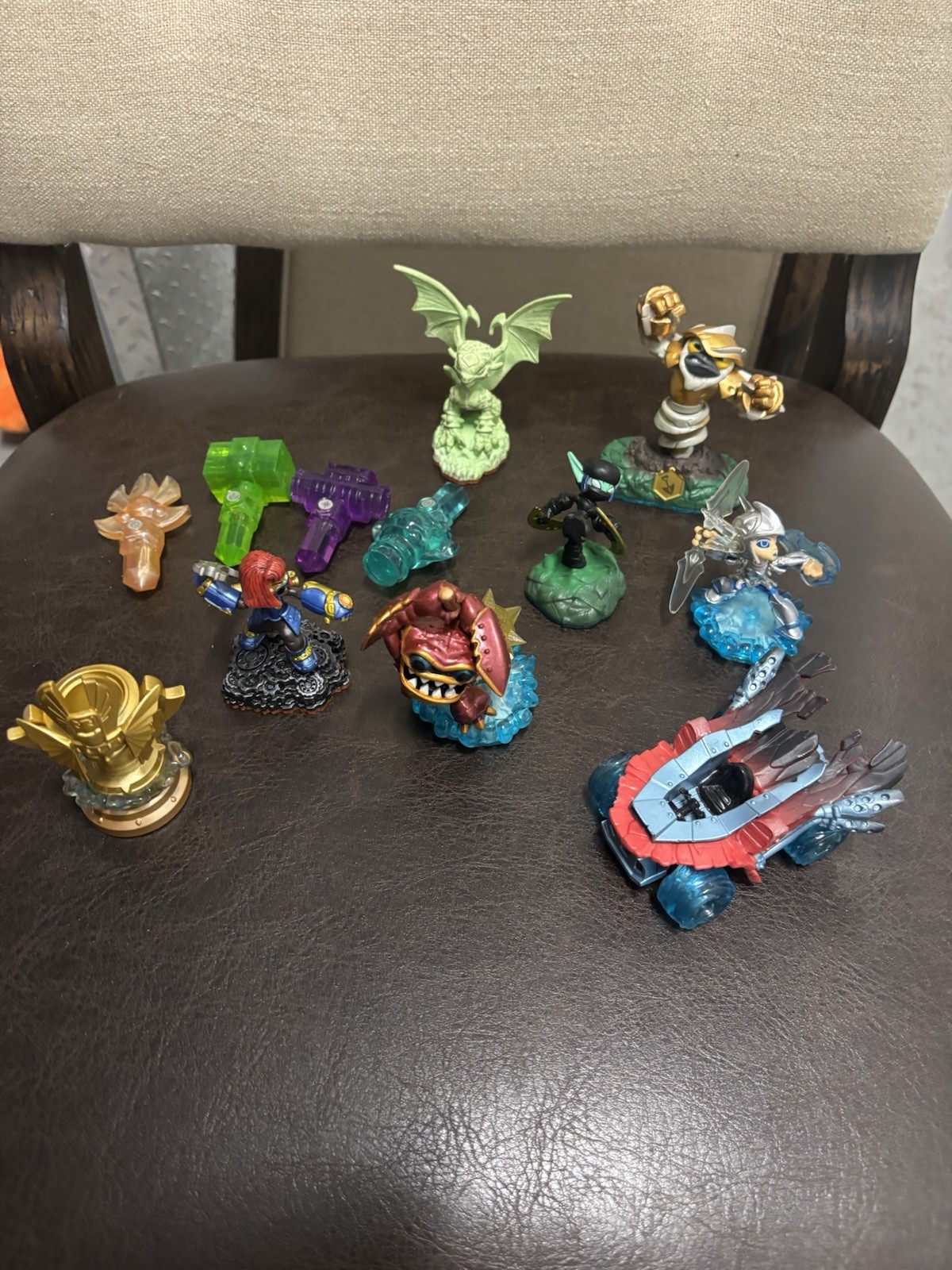 Skylanders Swap Team Lot Golden Queen Lightcore Wham Shell Grilla Drilla