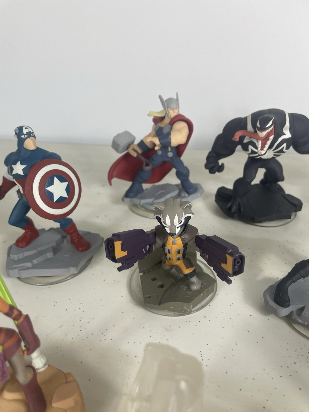 Disney Infinity Marvel & Star Wars Figure Lot Of 11