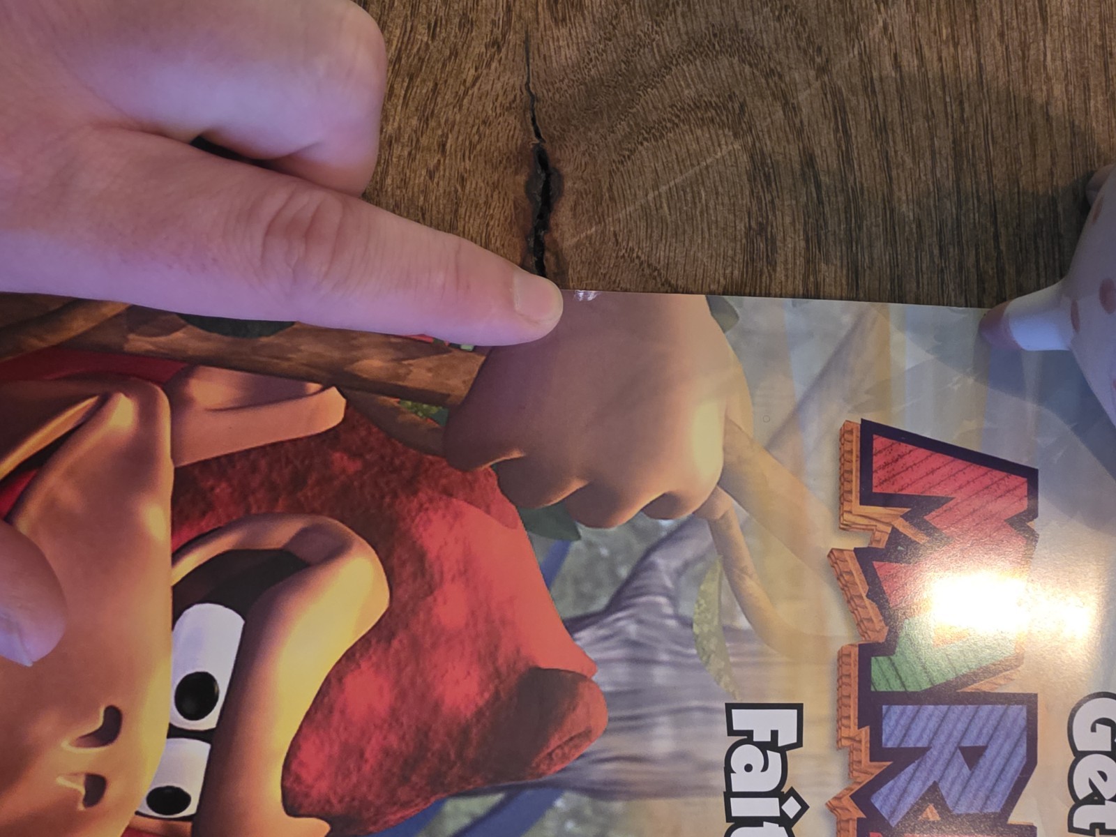 RARE Authentic Poster ( 2000) Mario Party 2 Nintendo 64 N64 Promo Store Display