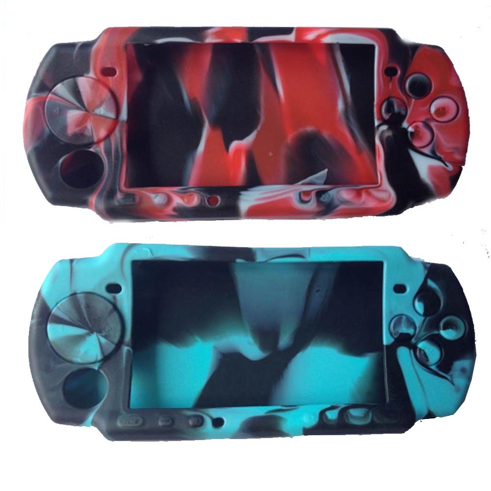 US Silicone Rubber Gel Skin Case Cover Compatible For Sony PSP 2000 3000 Game