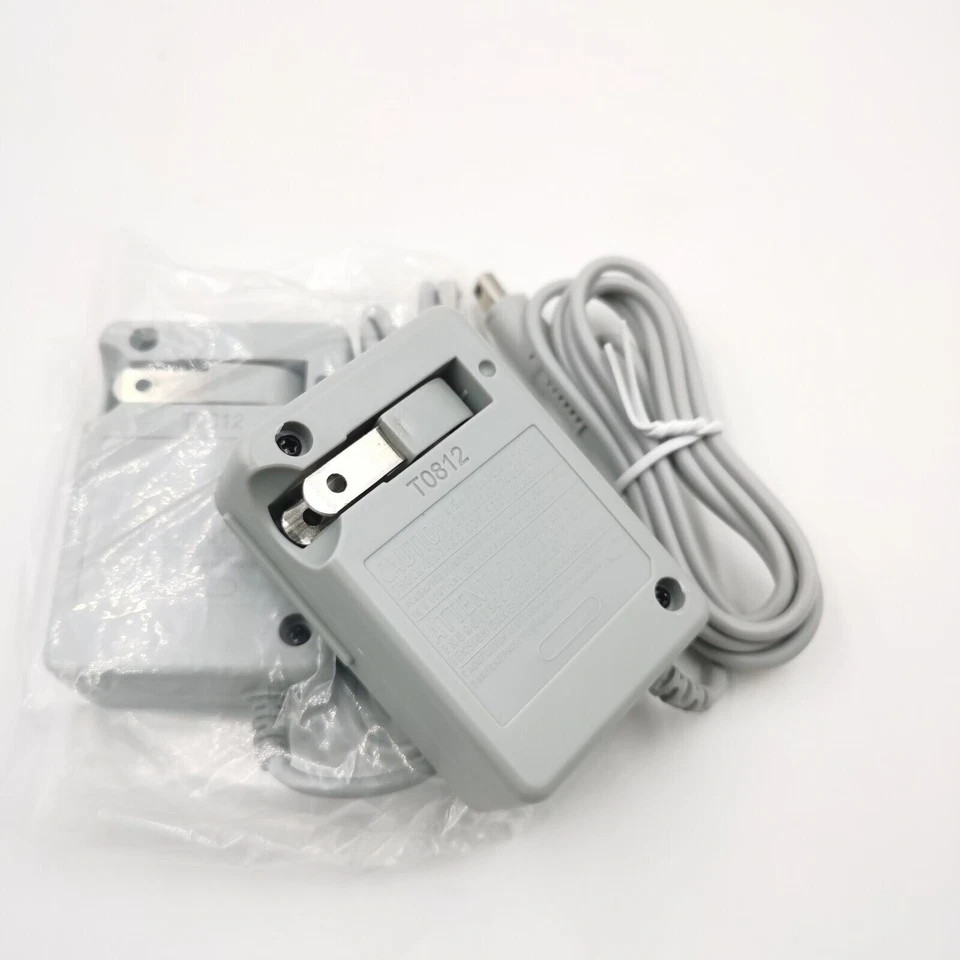 Nintendo WAP-002 Wall Charger for Nintendo DS/3DS/2DS XL – Gray