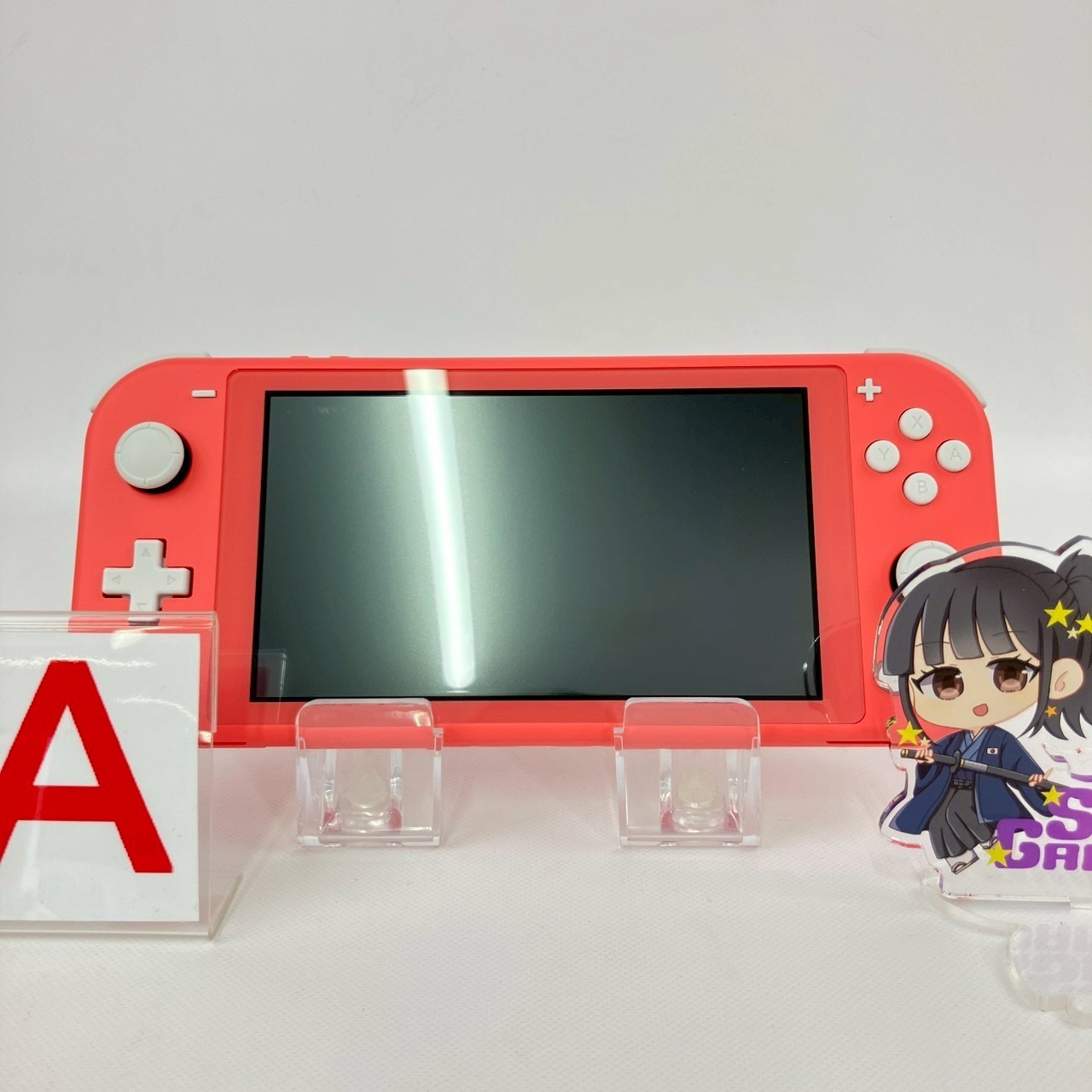 Nintendo Switch Lite Animal Crossing A Rank Coral Pink Console Region Free 13