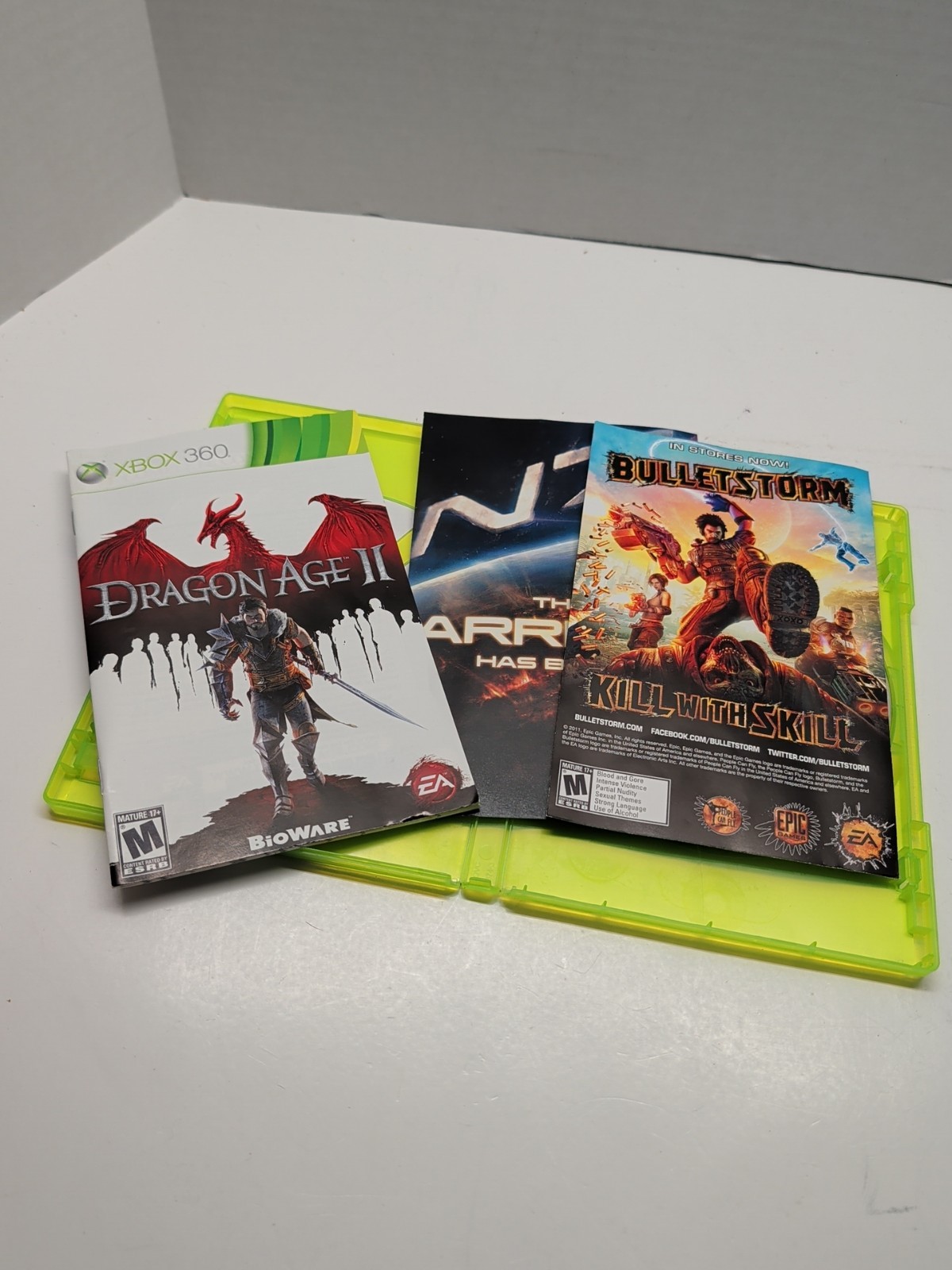 Dragon Age II 2 (Microsoft Xbox 360, 2011) Complete w/ Manual Tested Works