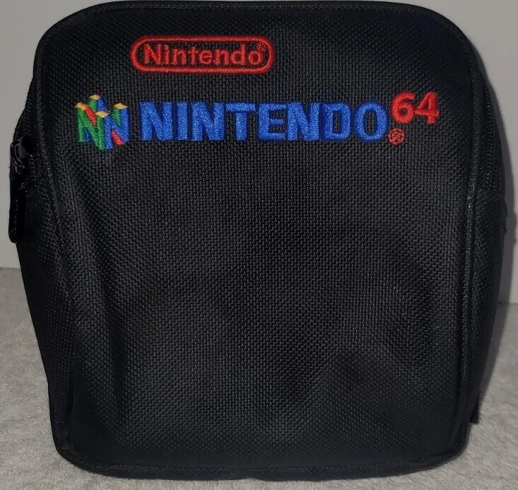 Official Nintendo 64 N64 Vintage 1997 Controller Travel Bag Fanny Pack *RARE*