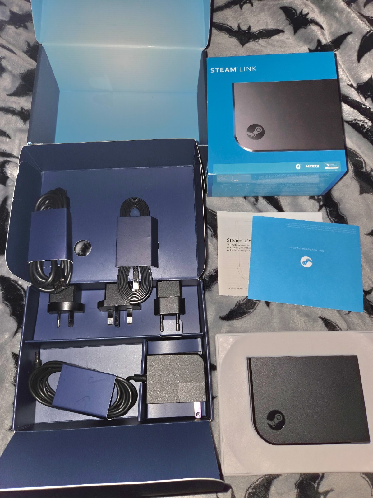 Steam Link – Model 1003, Original Steam Streaming Set, COMPLETE IN BOX