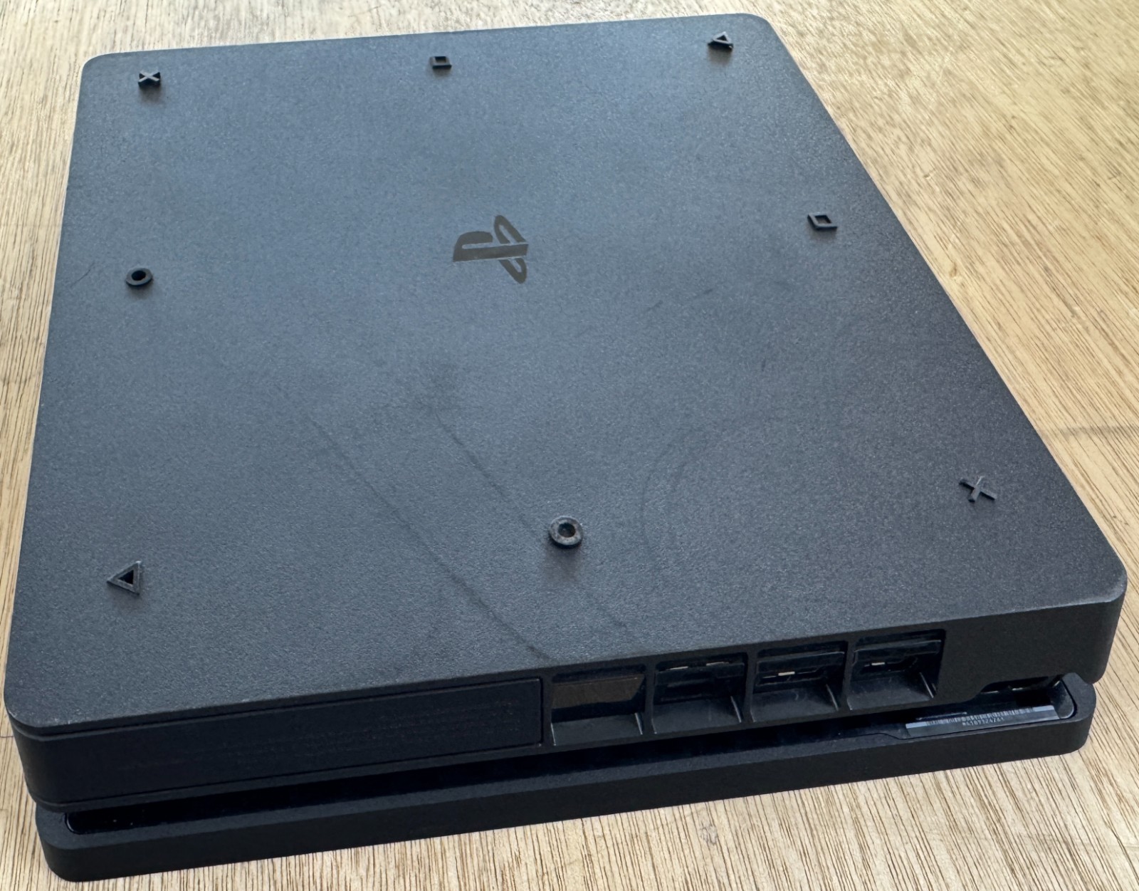 Sony PlayStation PS4 Slim CUH-2215B 1TB Game Console- Black – Software 13.0