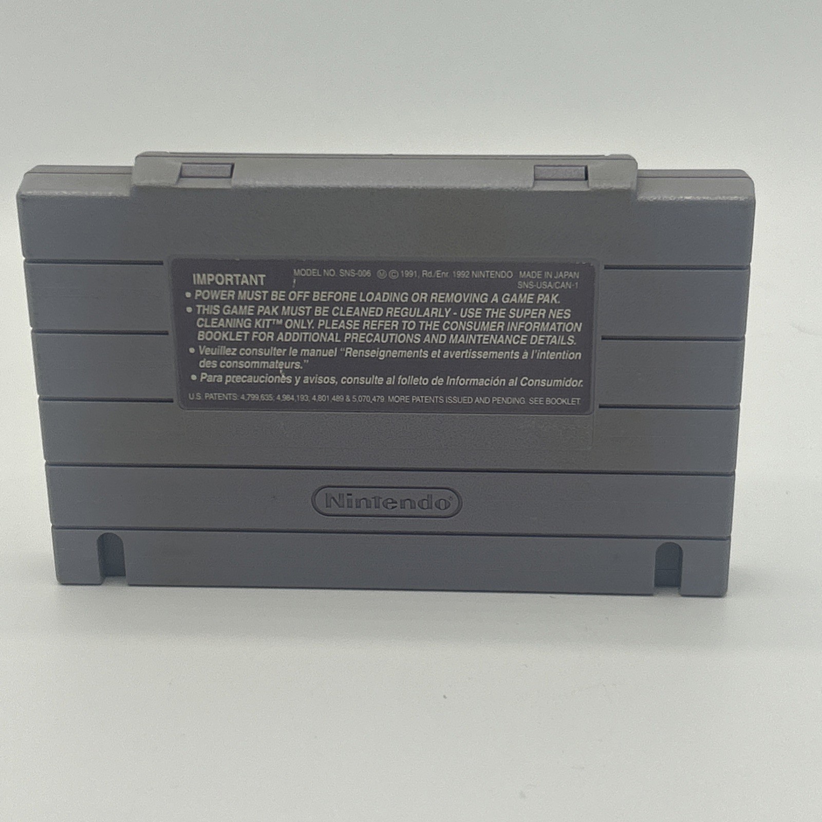 Inindo: The Way of the Ninja Tested (SNES 1993) With Protective Case