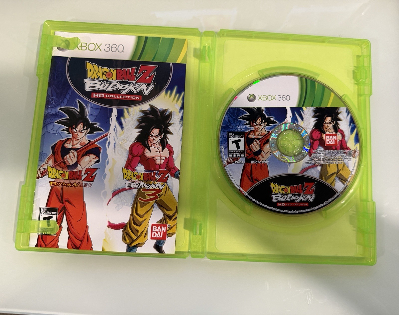 Dragon Ball Z: Budokai HD Collection Xbox 360 (2012) Complete CIB