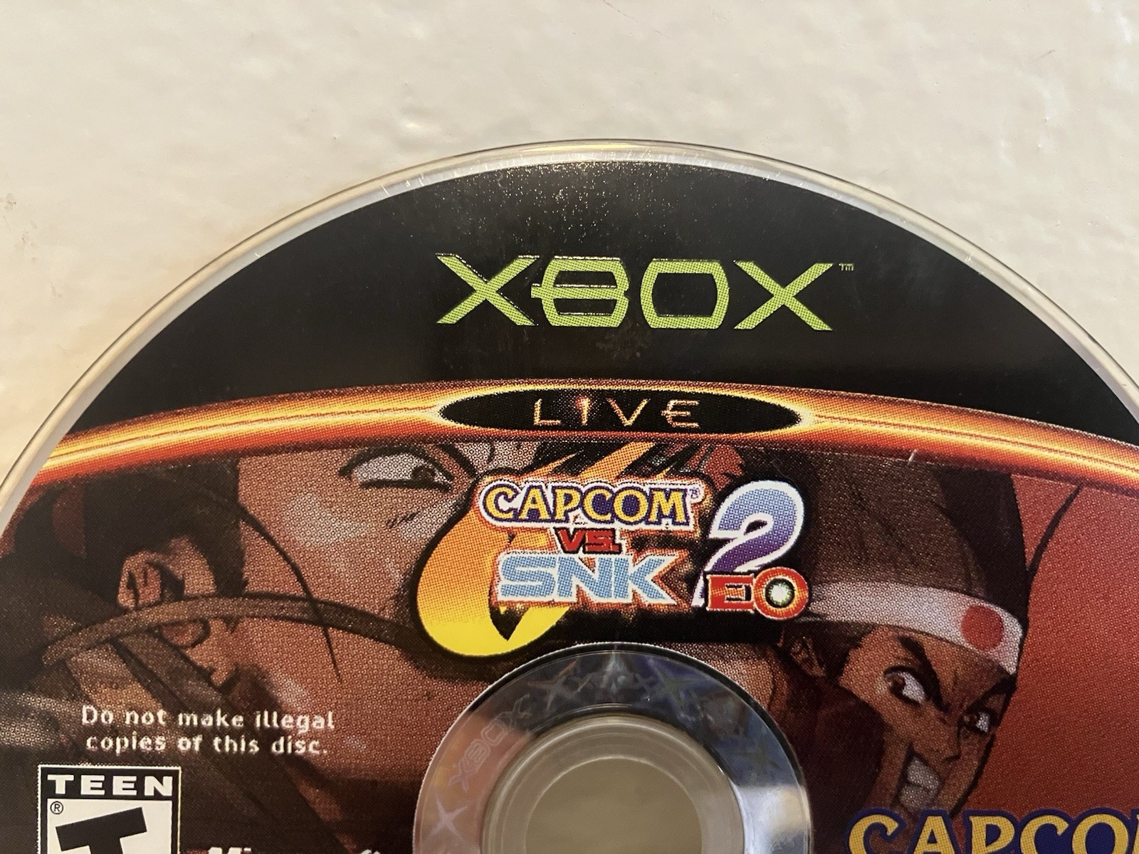 Capcom vs. SNK 2: EO Microsoft Xbox Disc Only Tested & Works Fast Free Shipping!