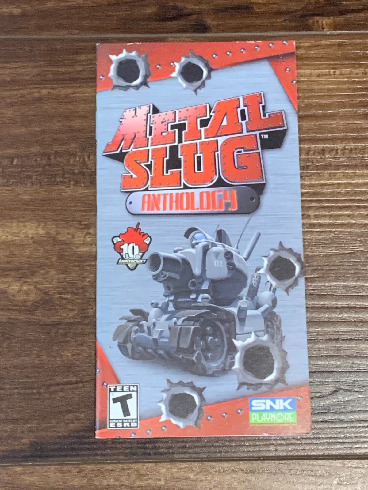 Metal Slug Anthology Playstation Portable Sony PSP Manual Only