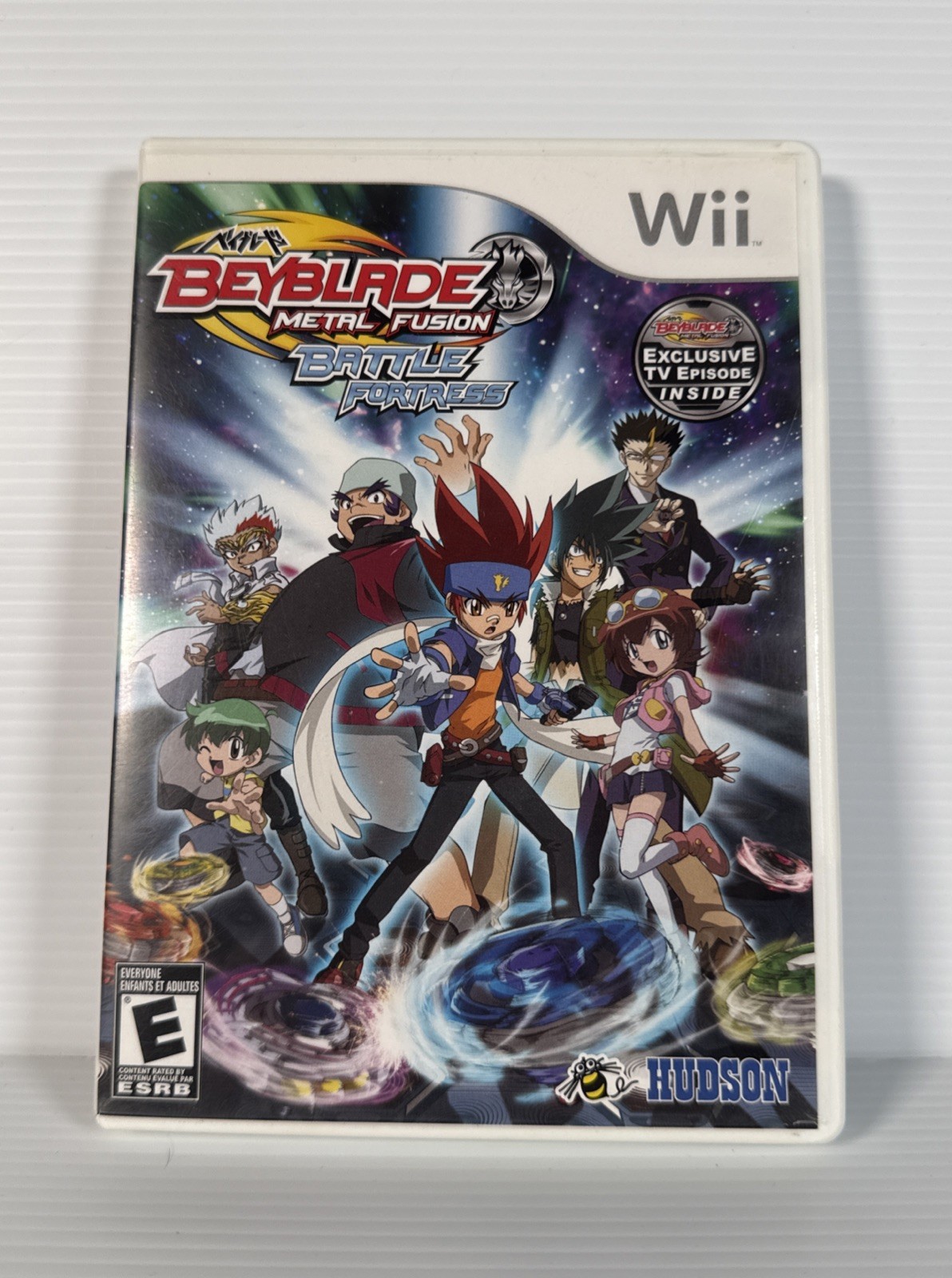 Beyblade: Metal Fusion – Battle Fortress (Nintendo Wii, 2010) Complete cib