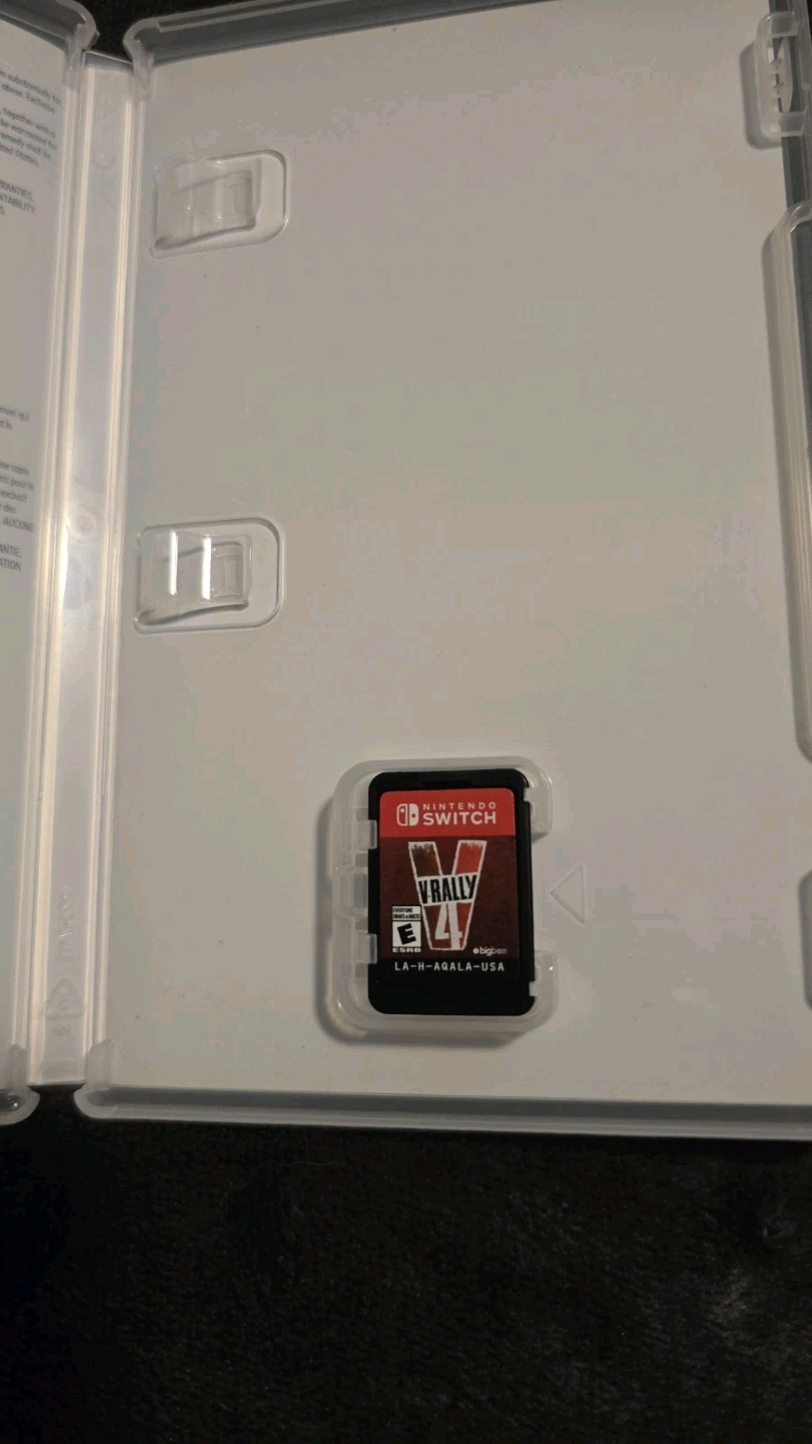V-Rally 4 (Nintendo Switch, 2018)