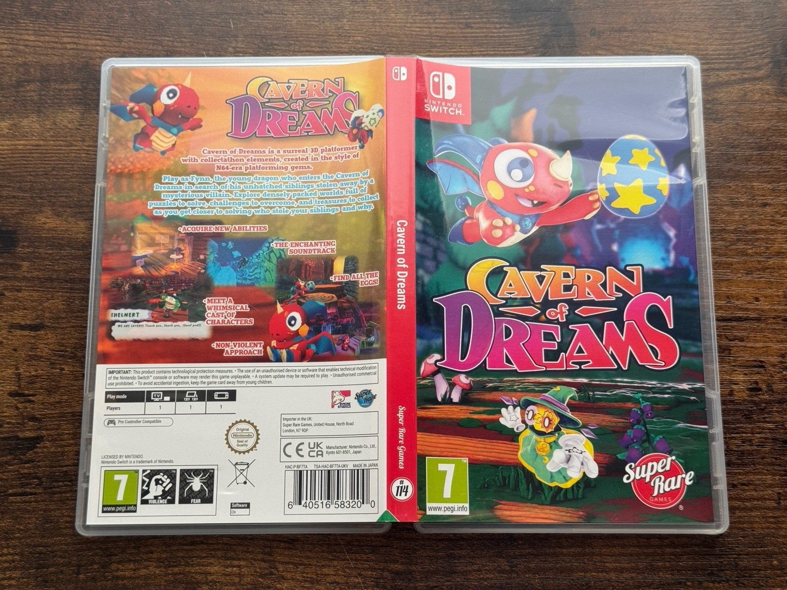 Cavern of Dreams SRG #114 Super Rare Games (Nintendo Switch) Used