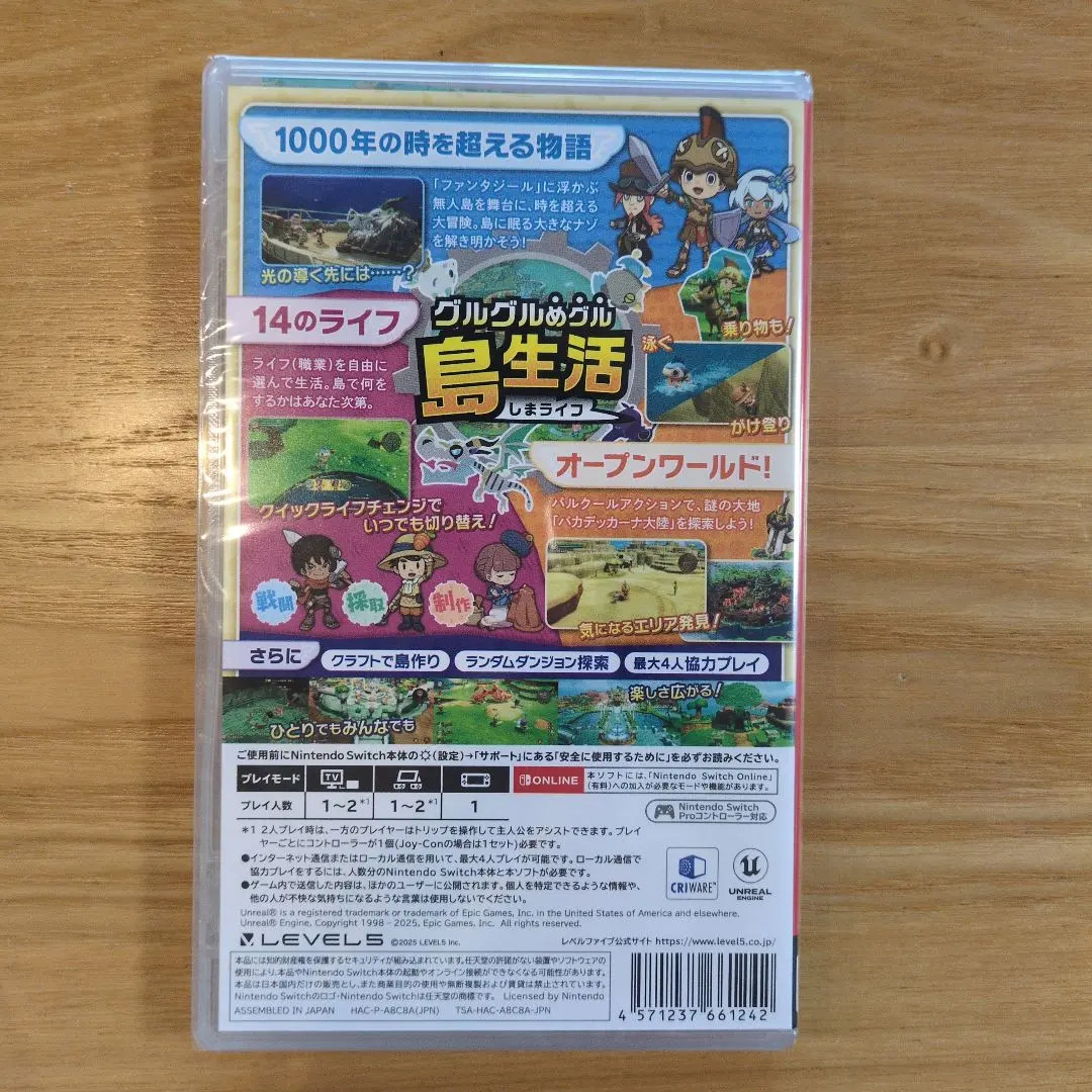 FANTASY LIFE i The Girl Who Steals Time SWITCH Multilingual Sealed
