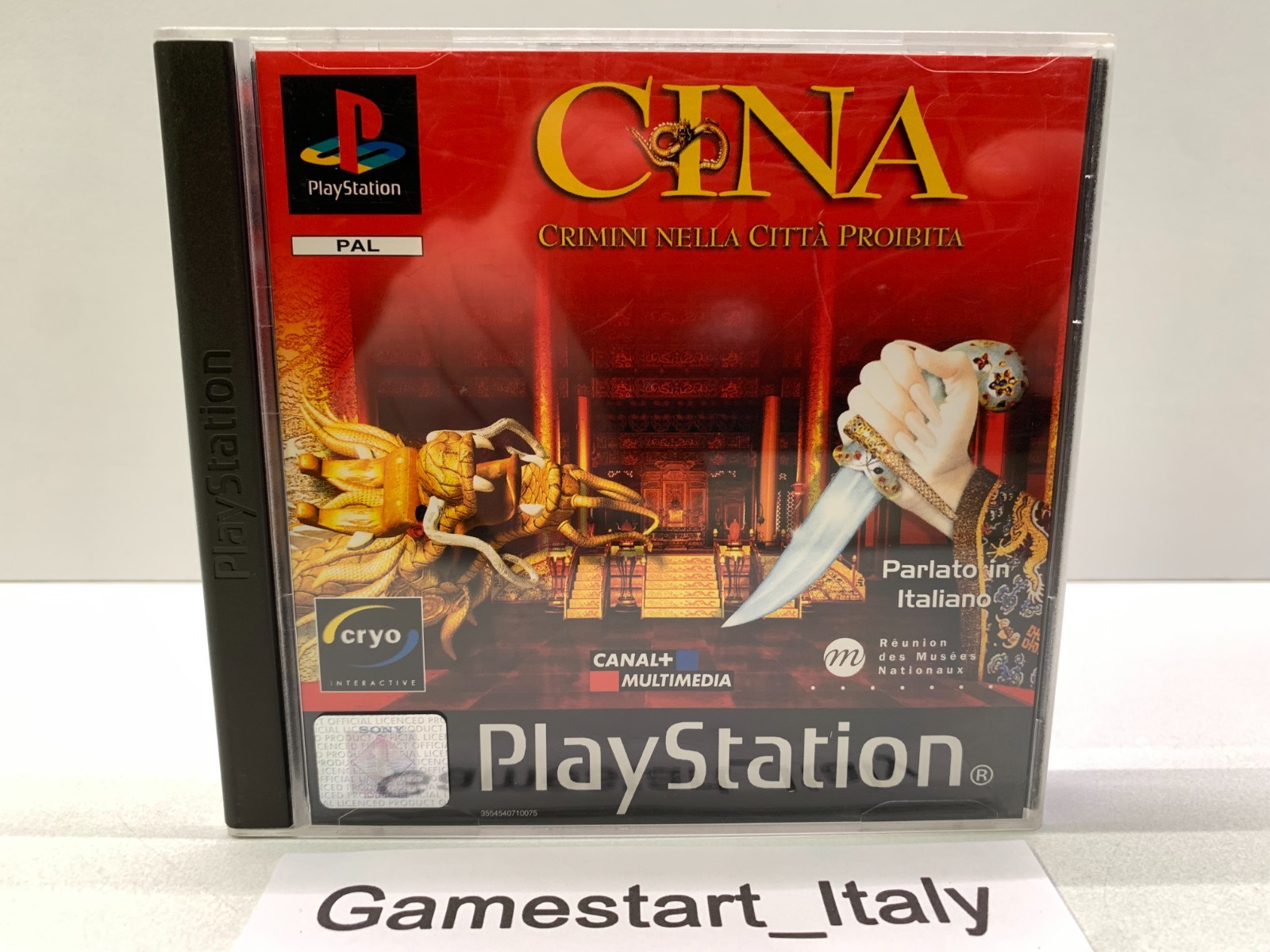 CHINA – SONY PS1 – USED GAME WORKING PERFECTLY PAL VERSION