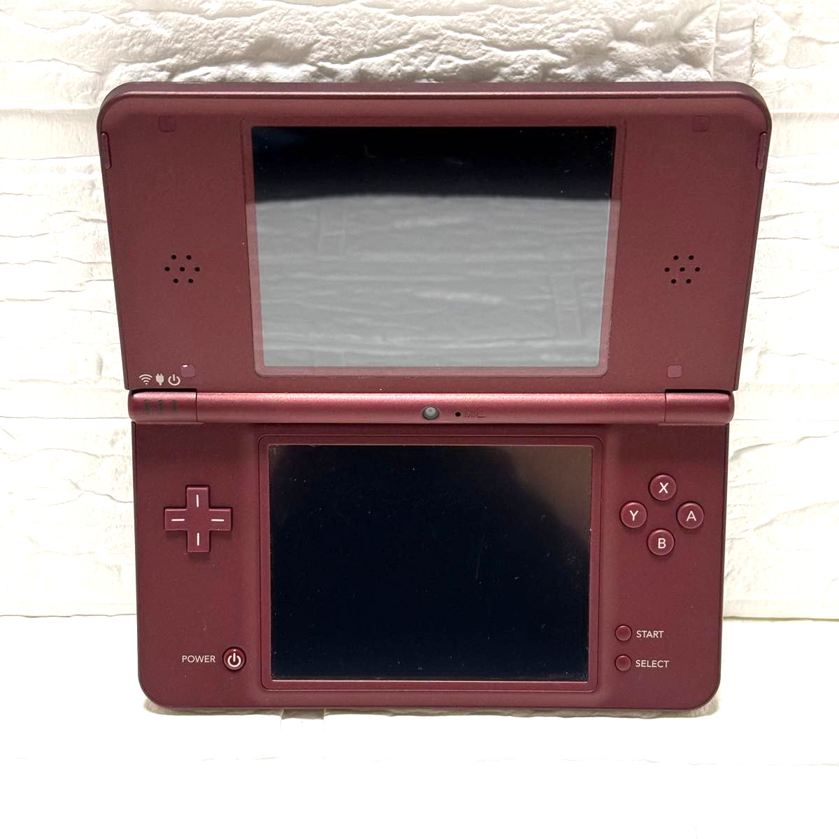 Nintendo DSi LL XL Wine Red Consoled NTSC-J Japan Complete Set Teste