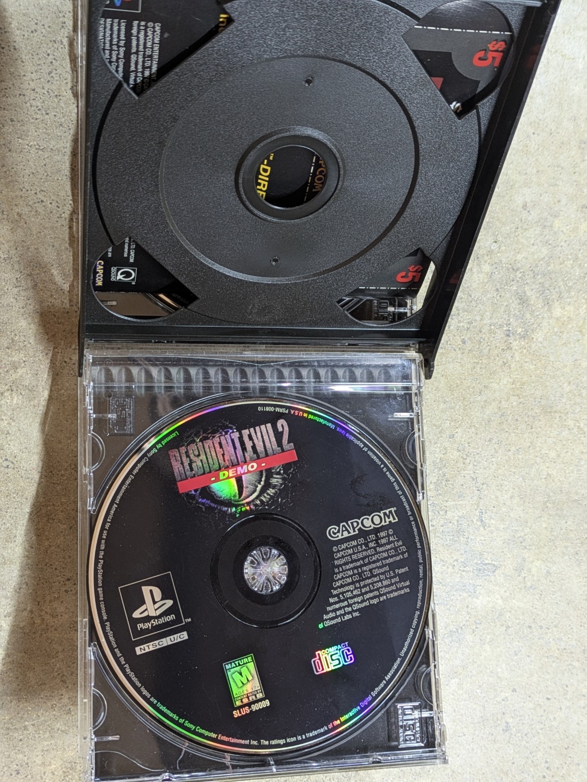 Resident Evil Director’s Cut PSX PS1 PlayStation 1 Tested See Pics