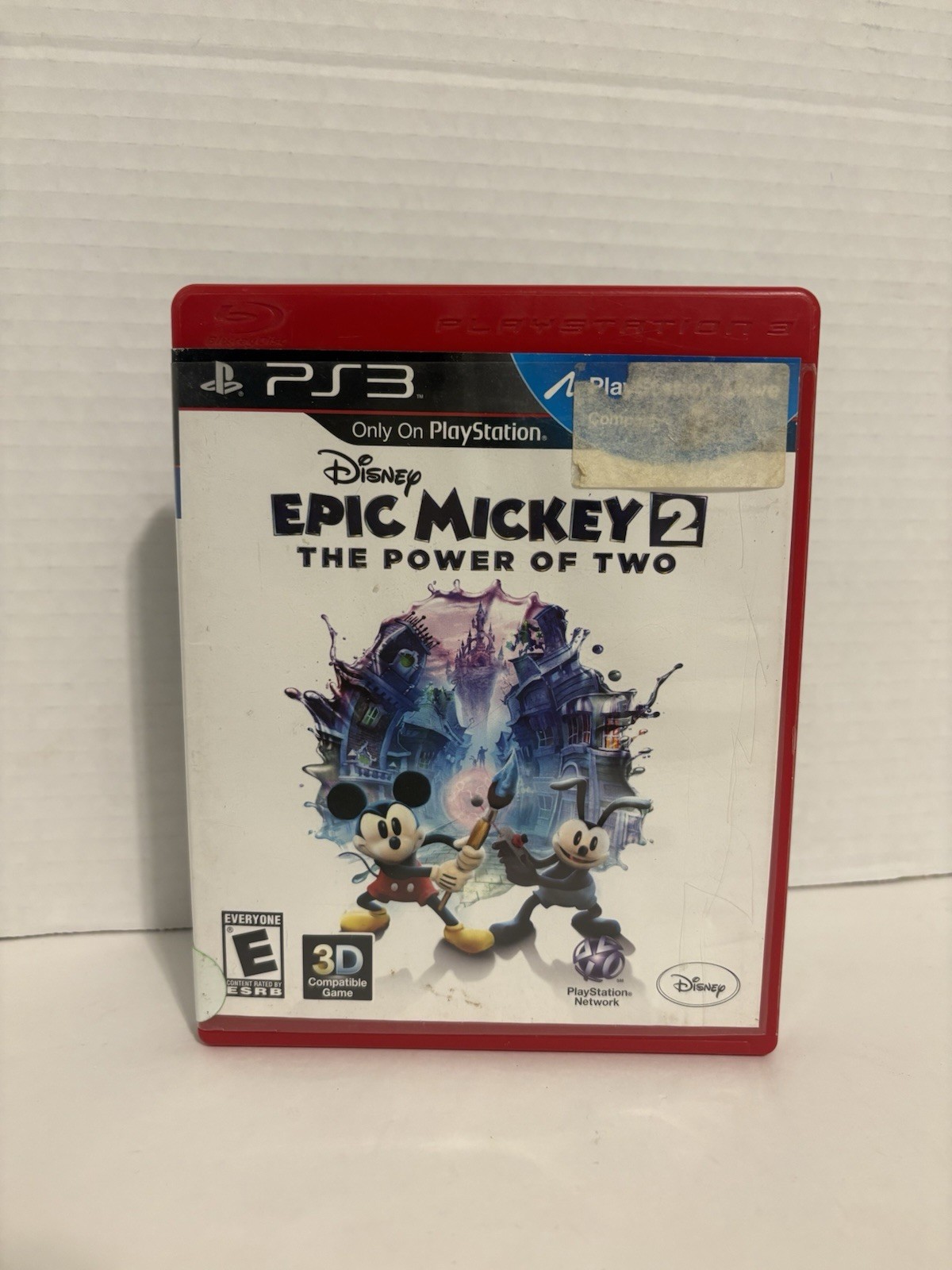 Disney Epic Mickey 2 The Power of Two (Sony PS3, 2012) CIB ! SHIPS FREE!