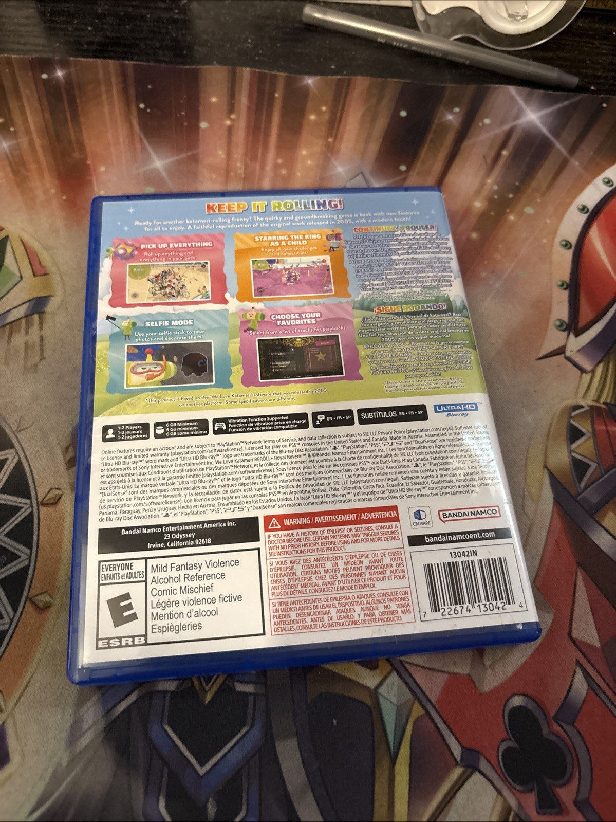 We Love Katamari REROLL + Royal Reverie Playstation 5 PS4 Fast Free Shipping
