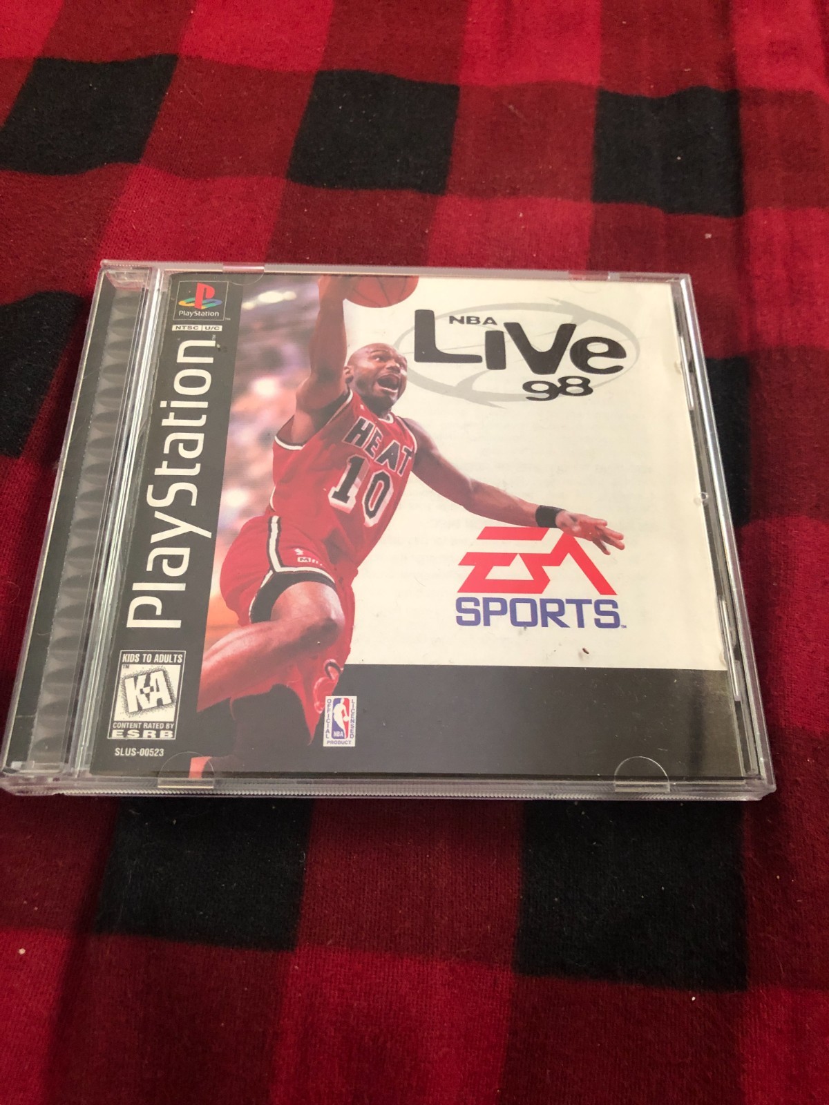 NBA Live 98 Sony Playstation 1997 Case Manual Disc Tested Works Great Authentic
