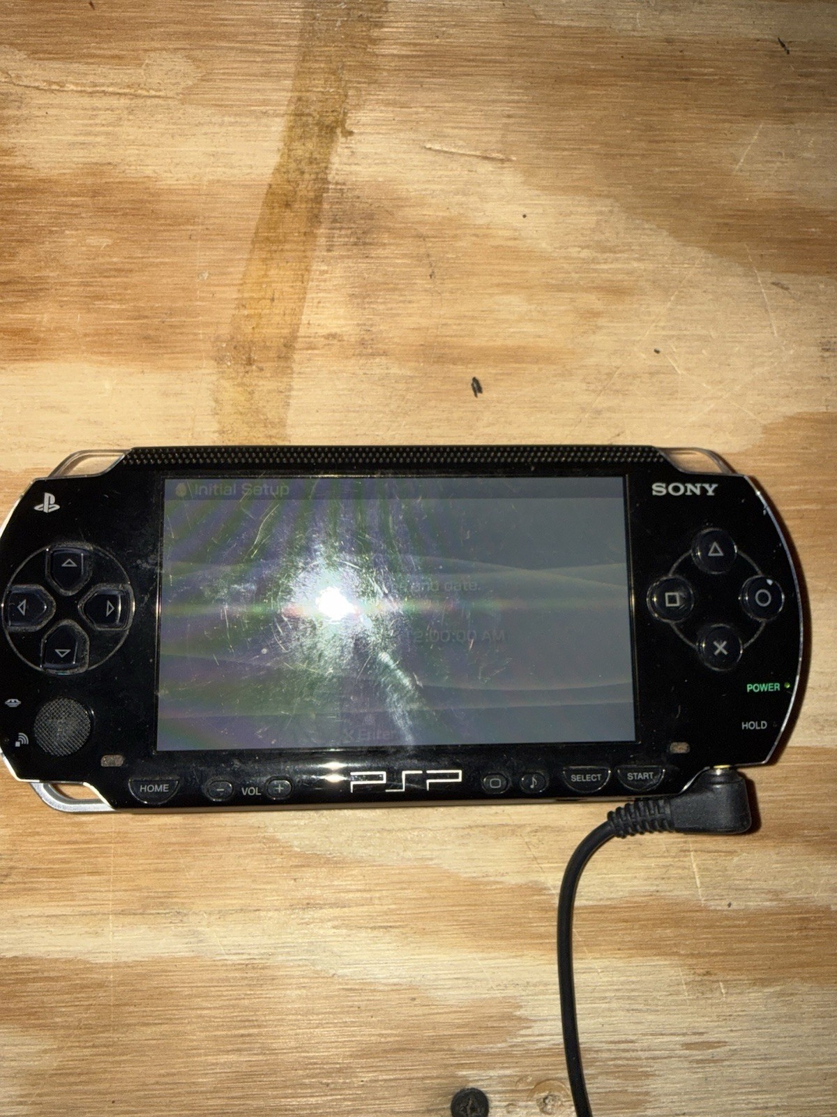 USED PlayStation Portable PSP-1001 Black Console Needs Battery