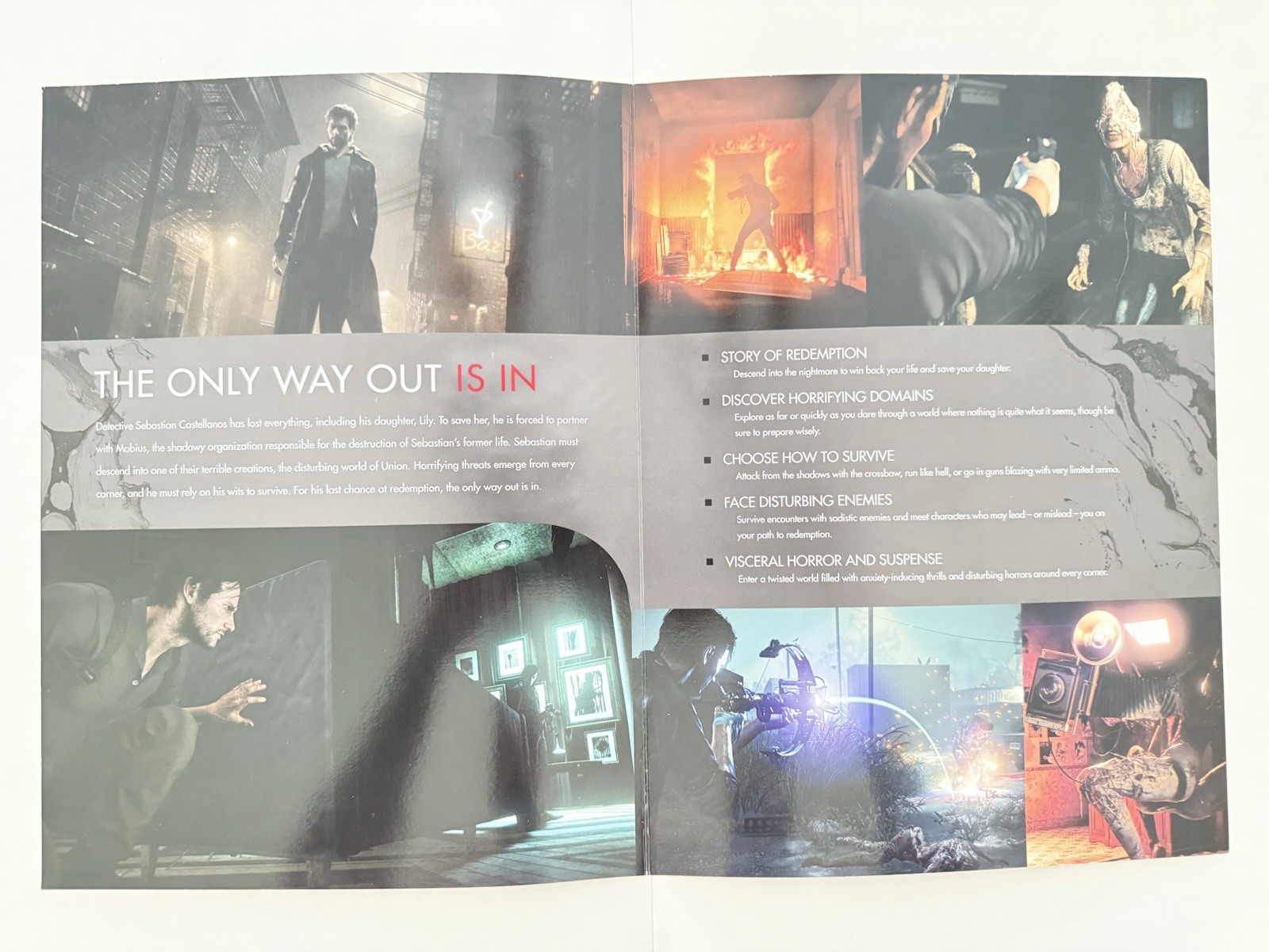 The Evil Within 2 Launch Kit and Standup Display Rare GameStop Exclusive /4500