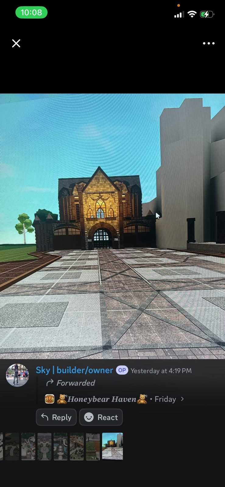 Roblox Bloxburg In-game Build Castle and Mansion Builds Collection