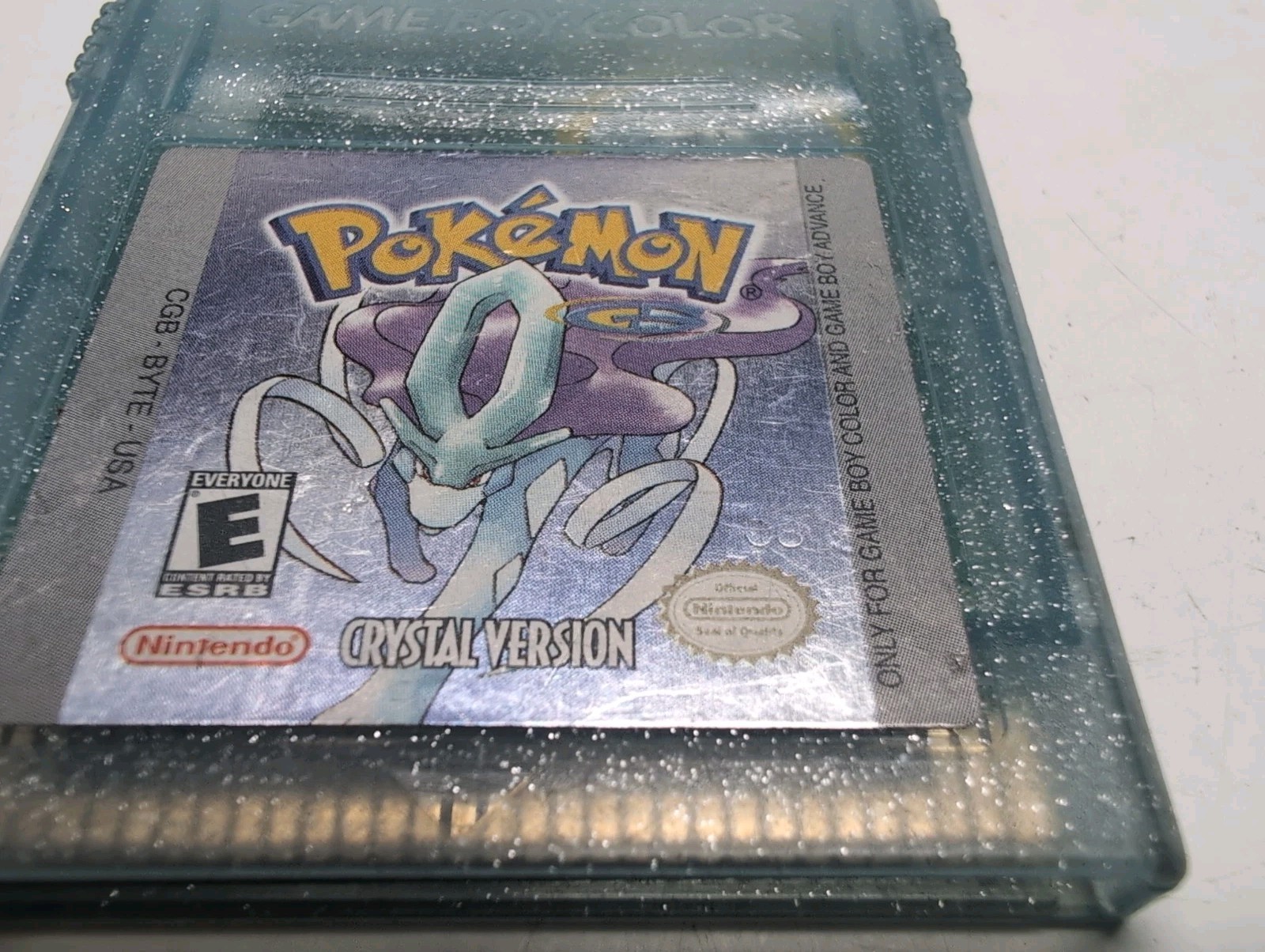 Pokemon: Crystal Version (Game Boy Color,) AUTHENTIC. Untested. Pre-owned