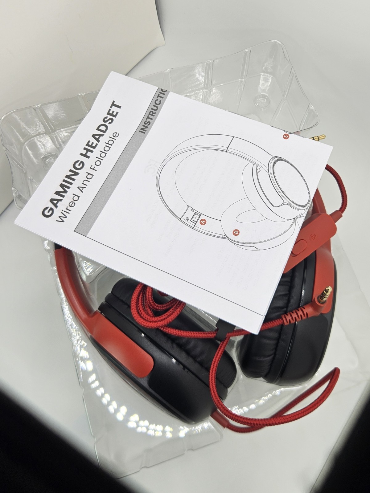 Marvel Deadpool And Wolverine Gaming Headset Wired And Foldable 3.5 Mm Jack